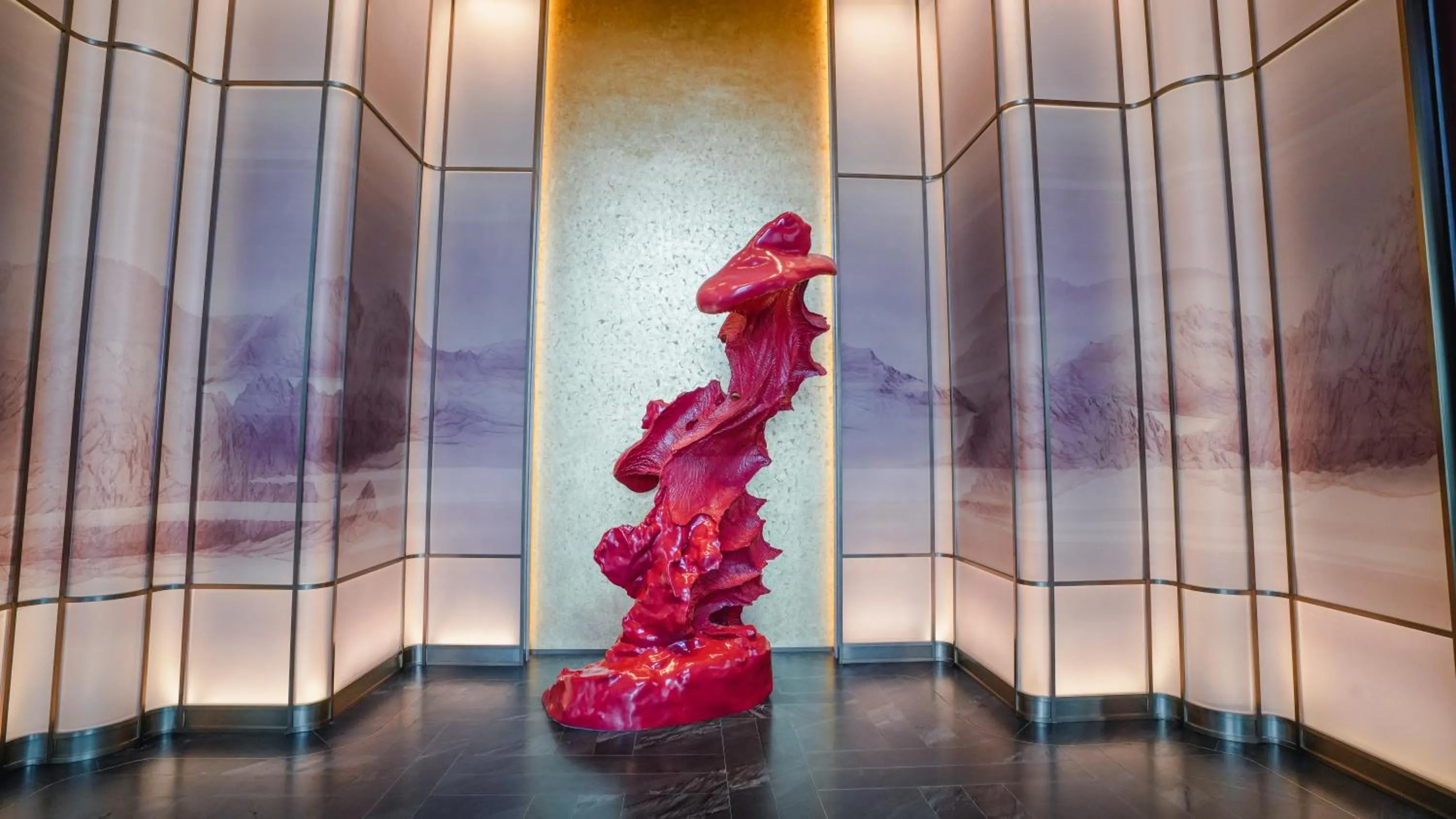 Lobby or reception in Diaoyutai Hotel Qingdao