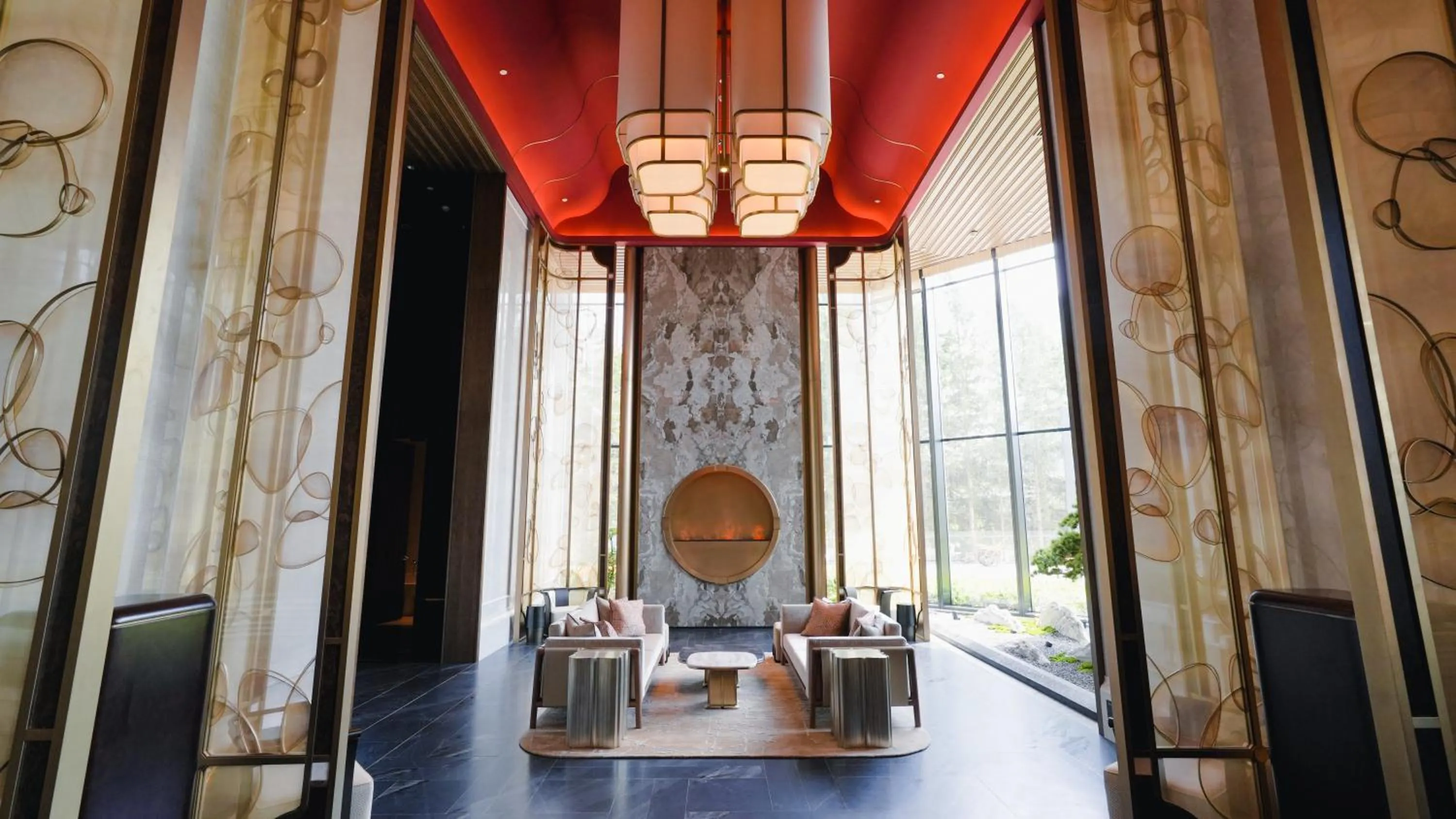 Lobby or reception in Diaoyutai Hotel Qingdao