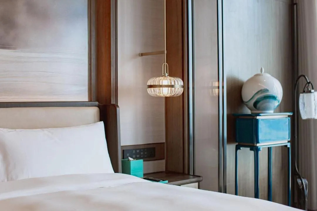 Bedroom, Bed in MGM Reserve Qingdao