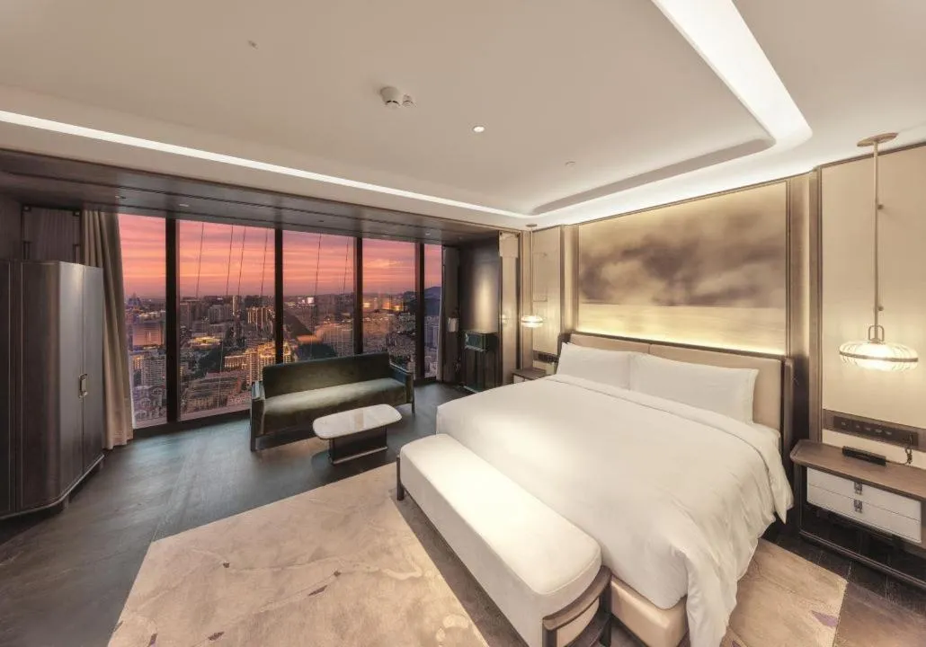 Photo of the whole room, Bed in MGM Reserve Qingdao
