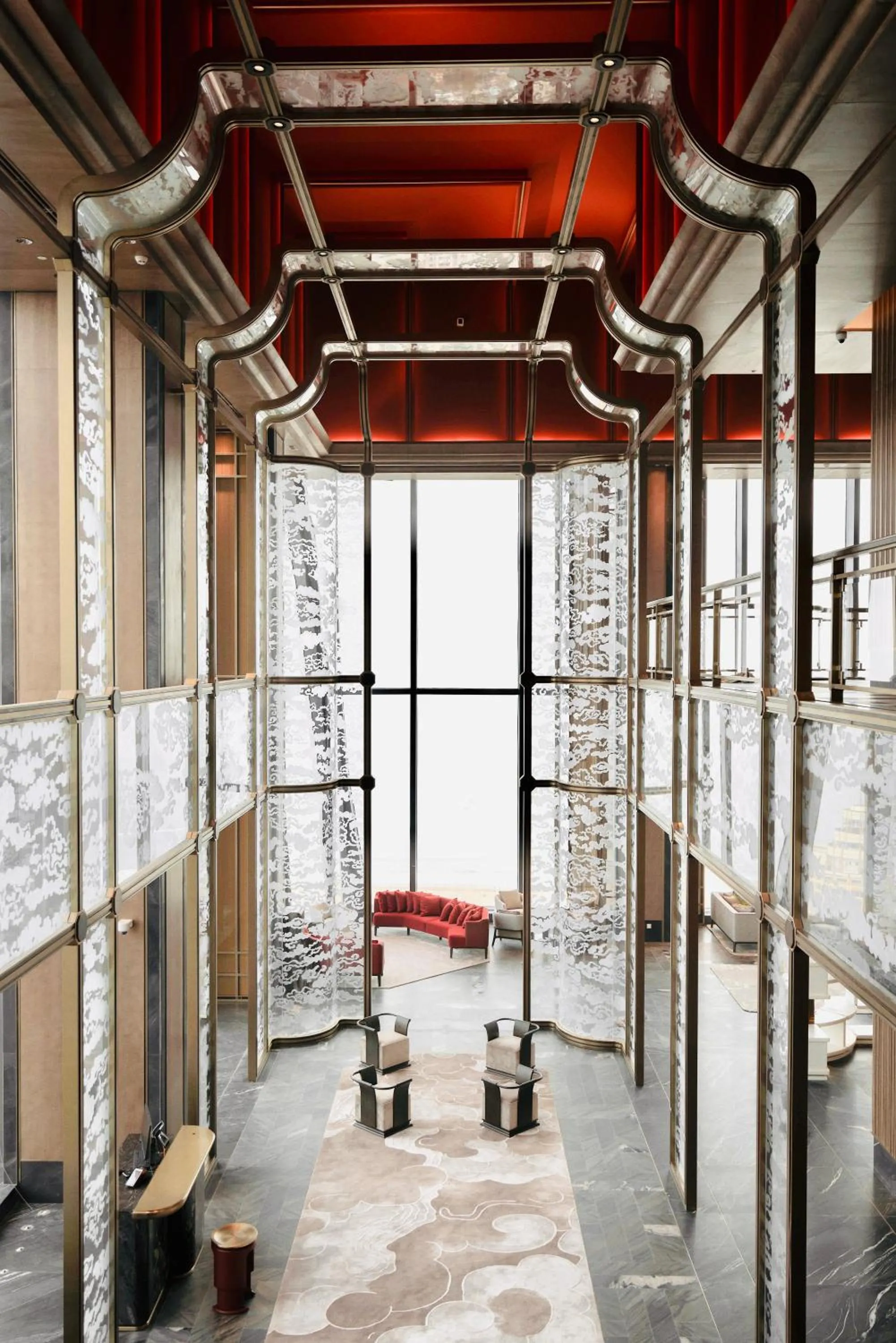 Lobby or reception in Diaoyutai Hotel Qingdao