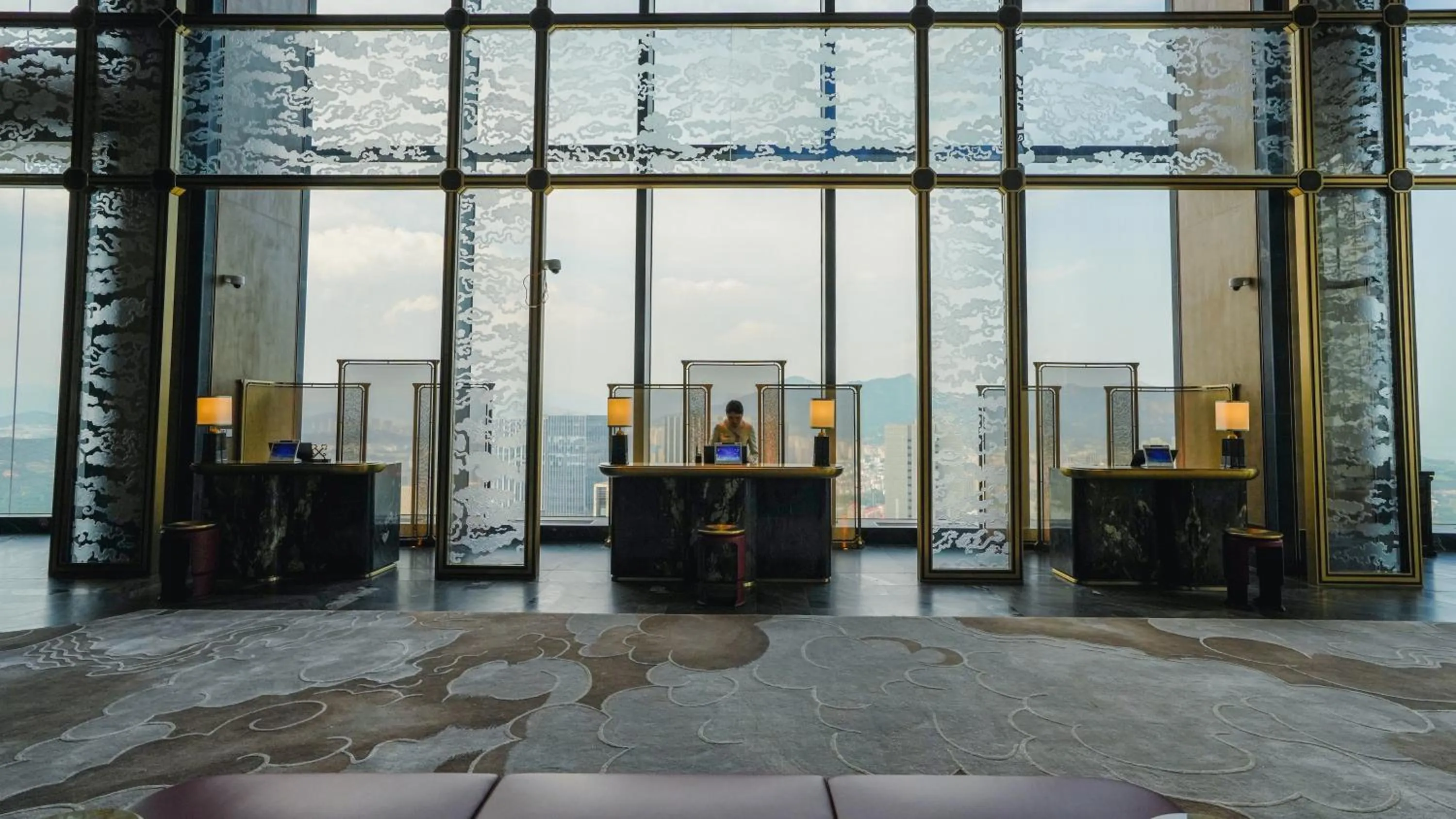 Lobby or reception in Diaoyutai Hotel Qingdao