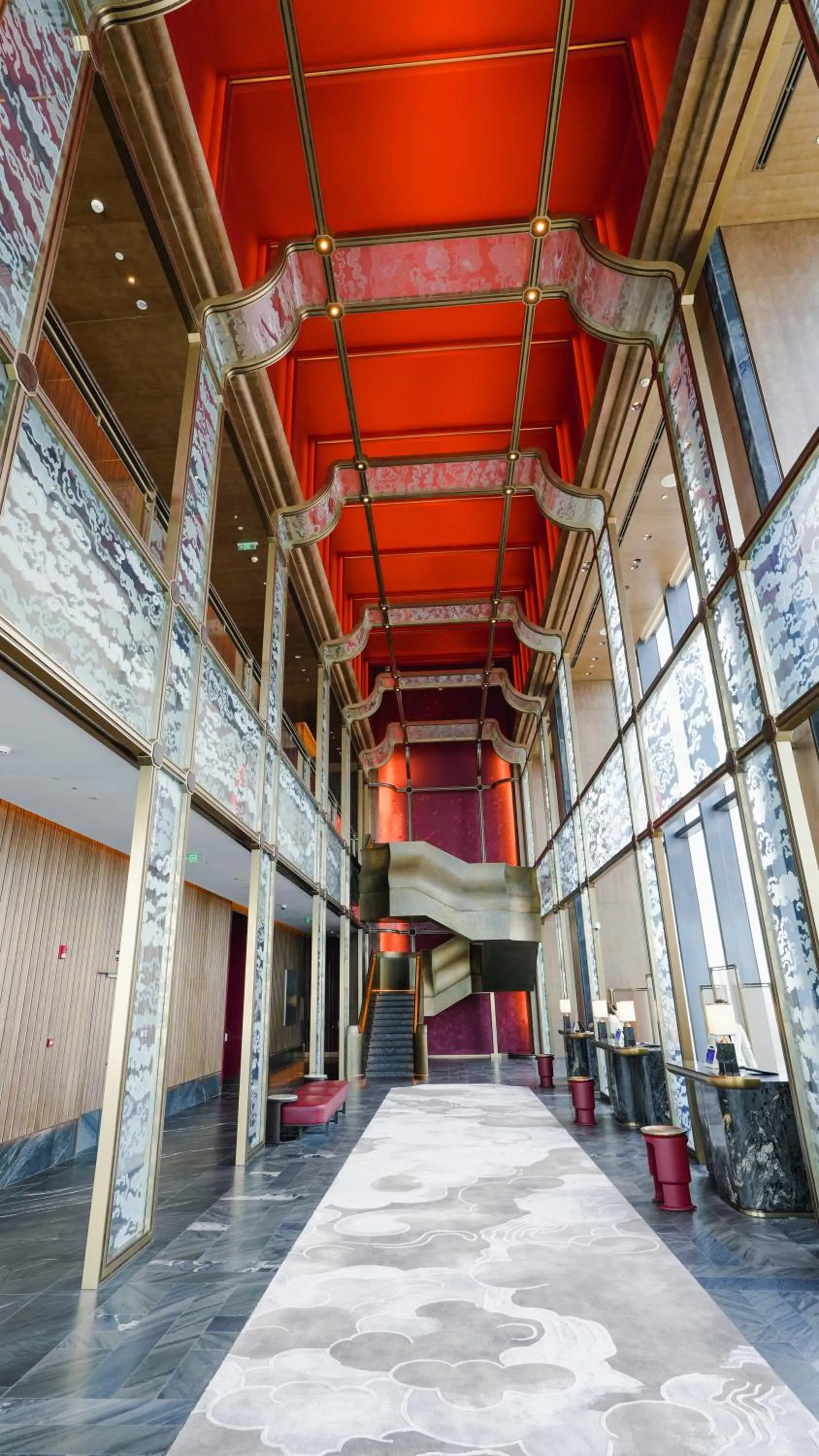 Lobby or reception in Diaoyutai Hotel Qingdao