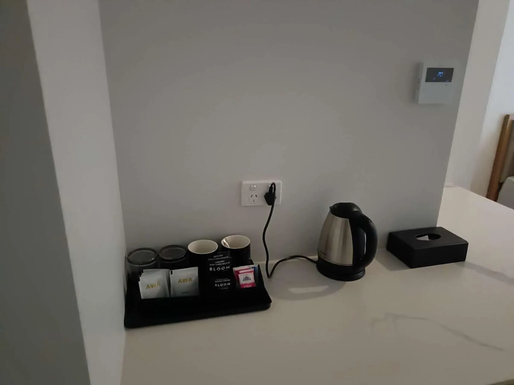 Coffee/tea facilities in AWA Hotel