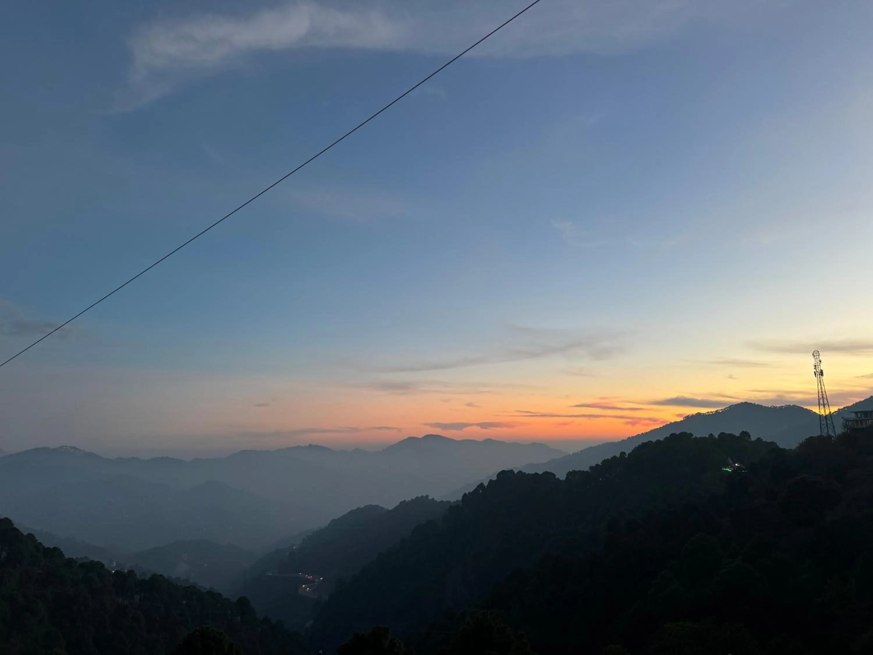 Mountain view in OREN Kasauli