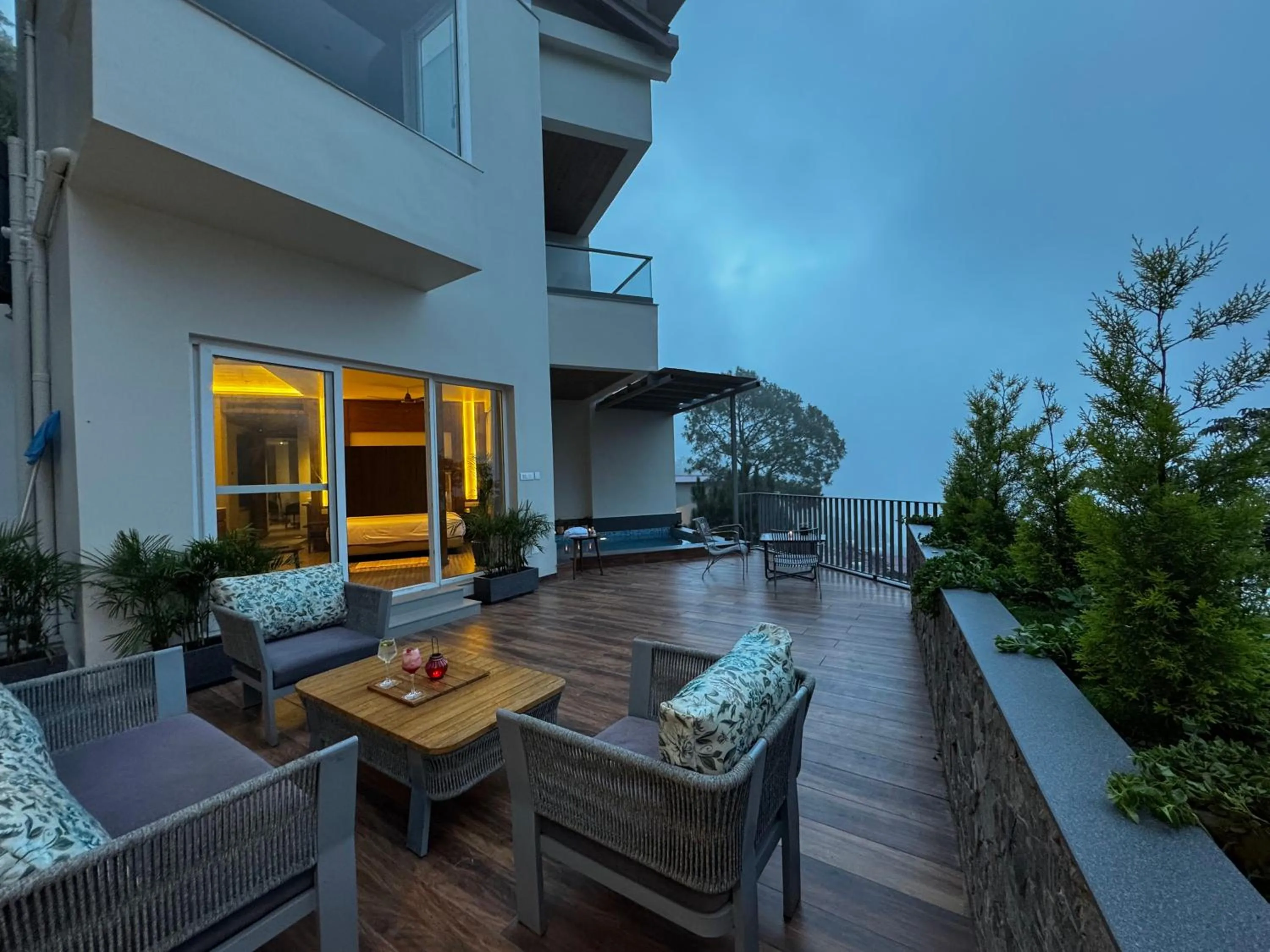 Balcony/Terrace in OREN Kasauli