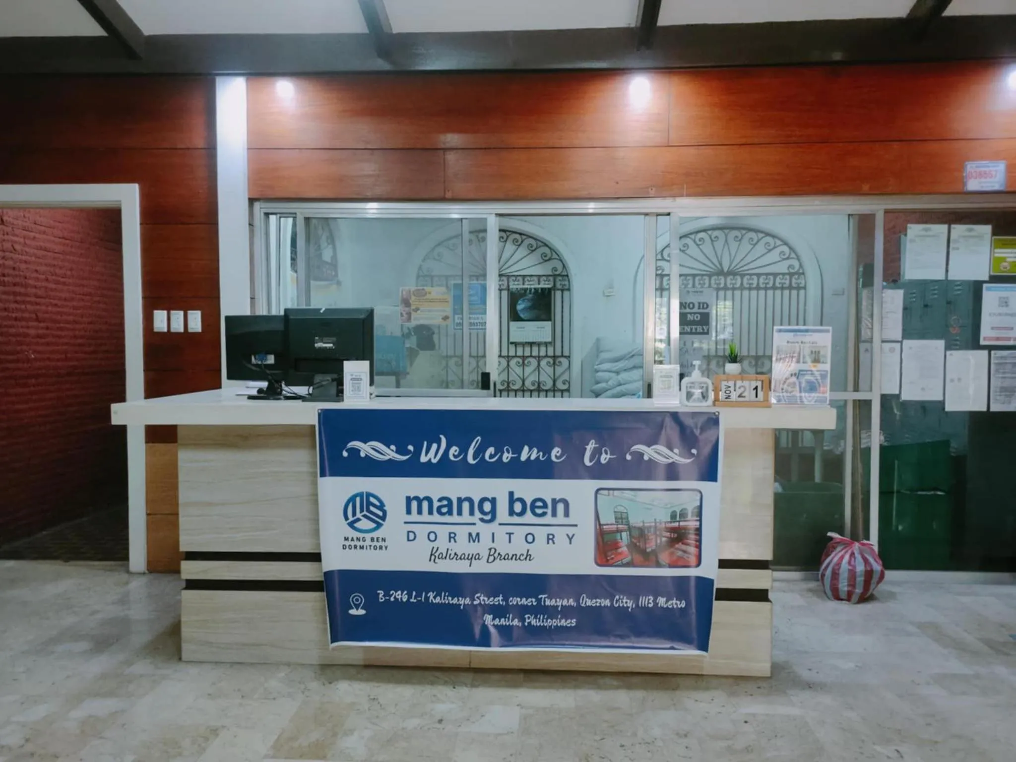Lobby or reception in Mang Ben Dormitory Kaliraya