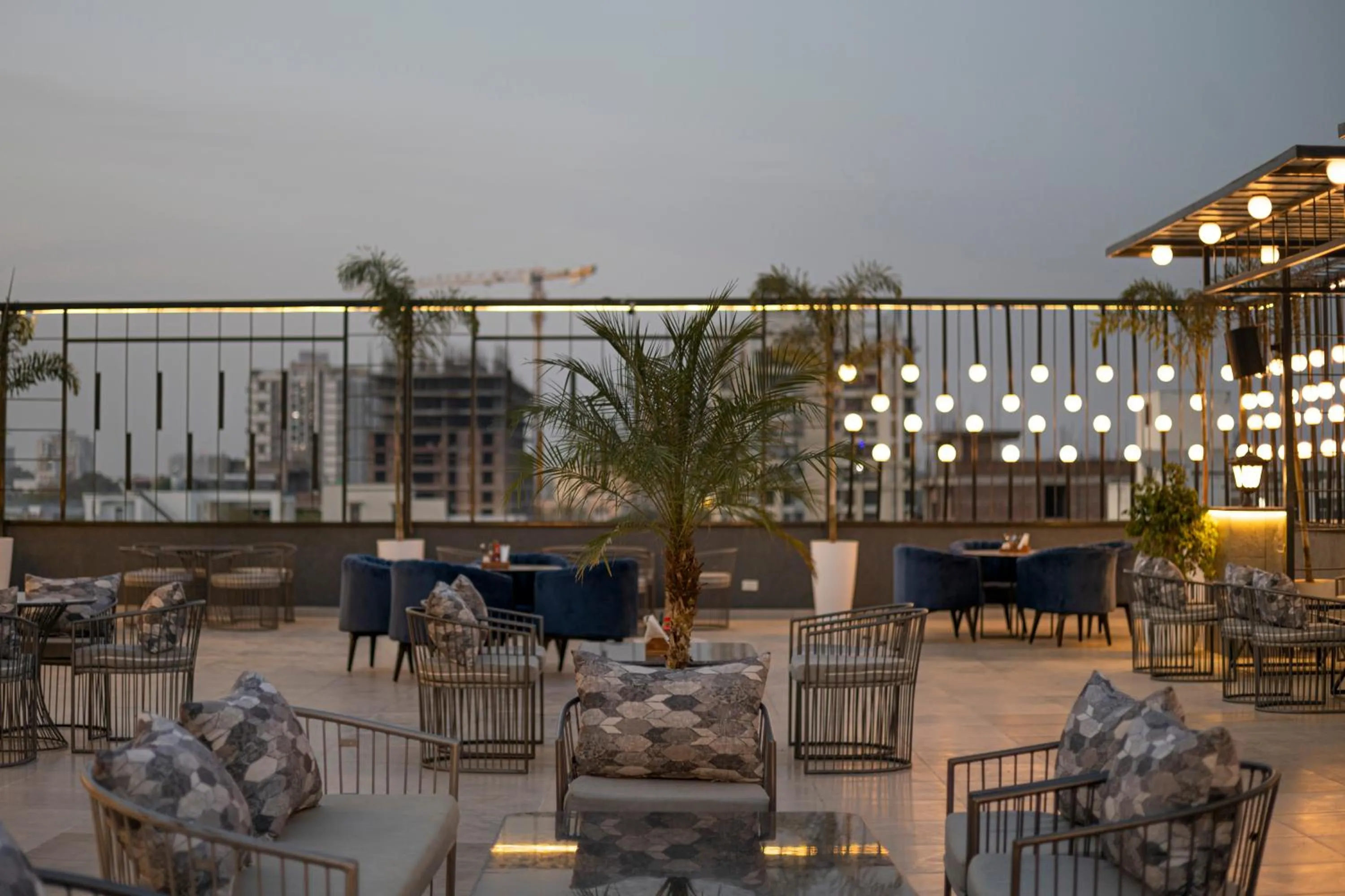 Patio in Hotel Shubh Vilas