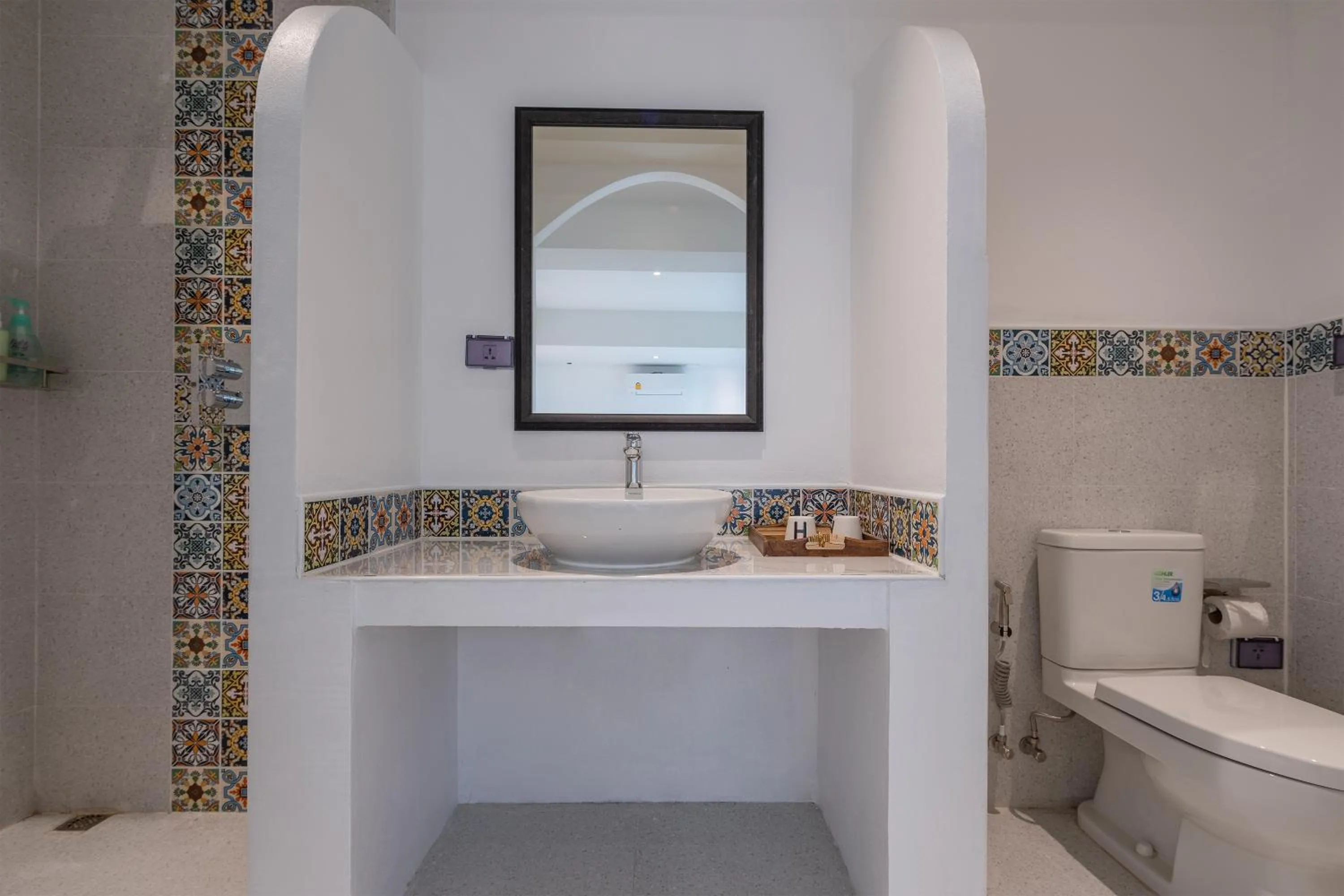 Toilet in 花语岸·度假酒店(H·Flora Hotel)