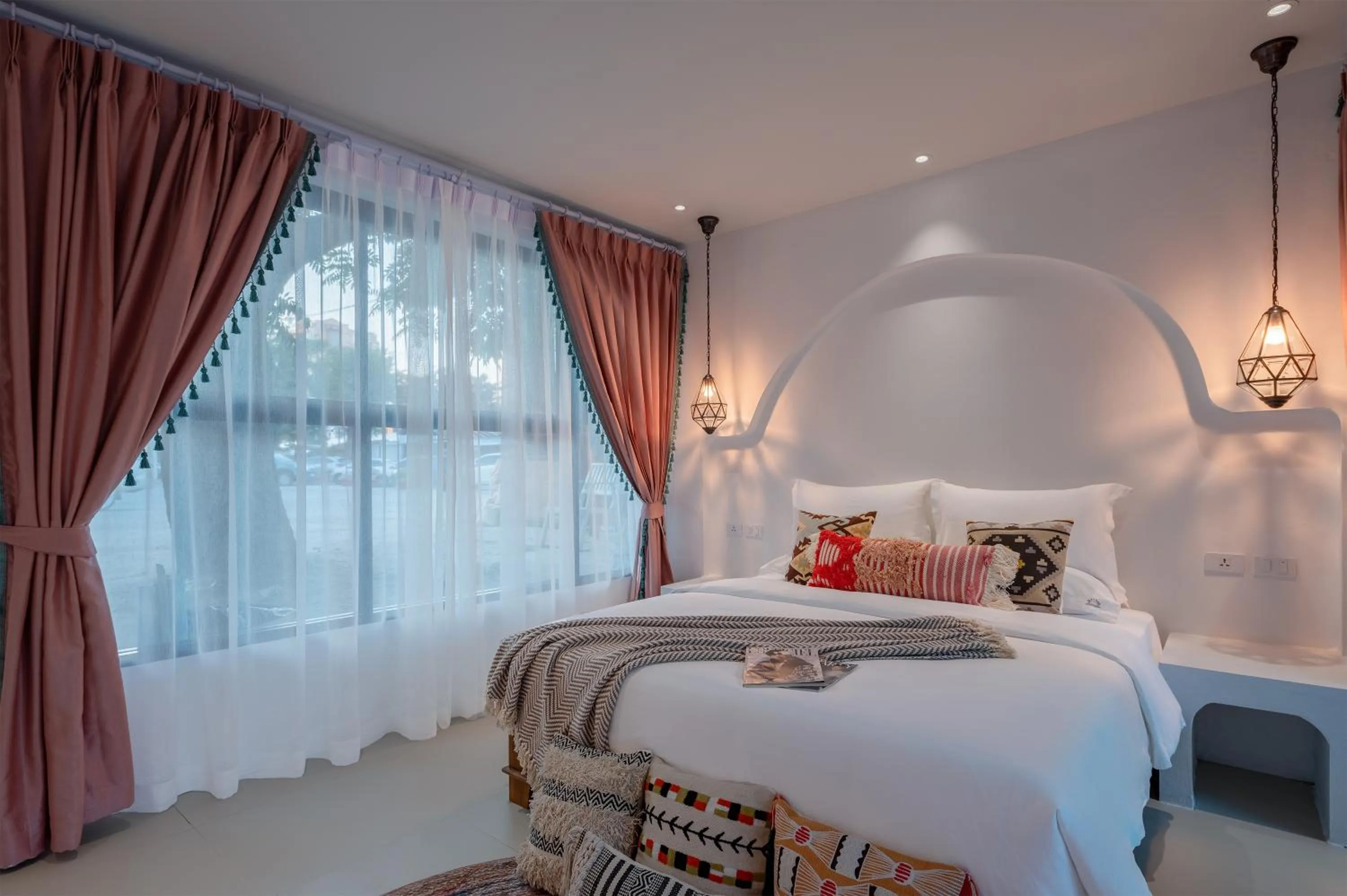 Bedroom in 花语岸·度假酒店(H·Flora Hotel)