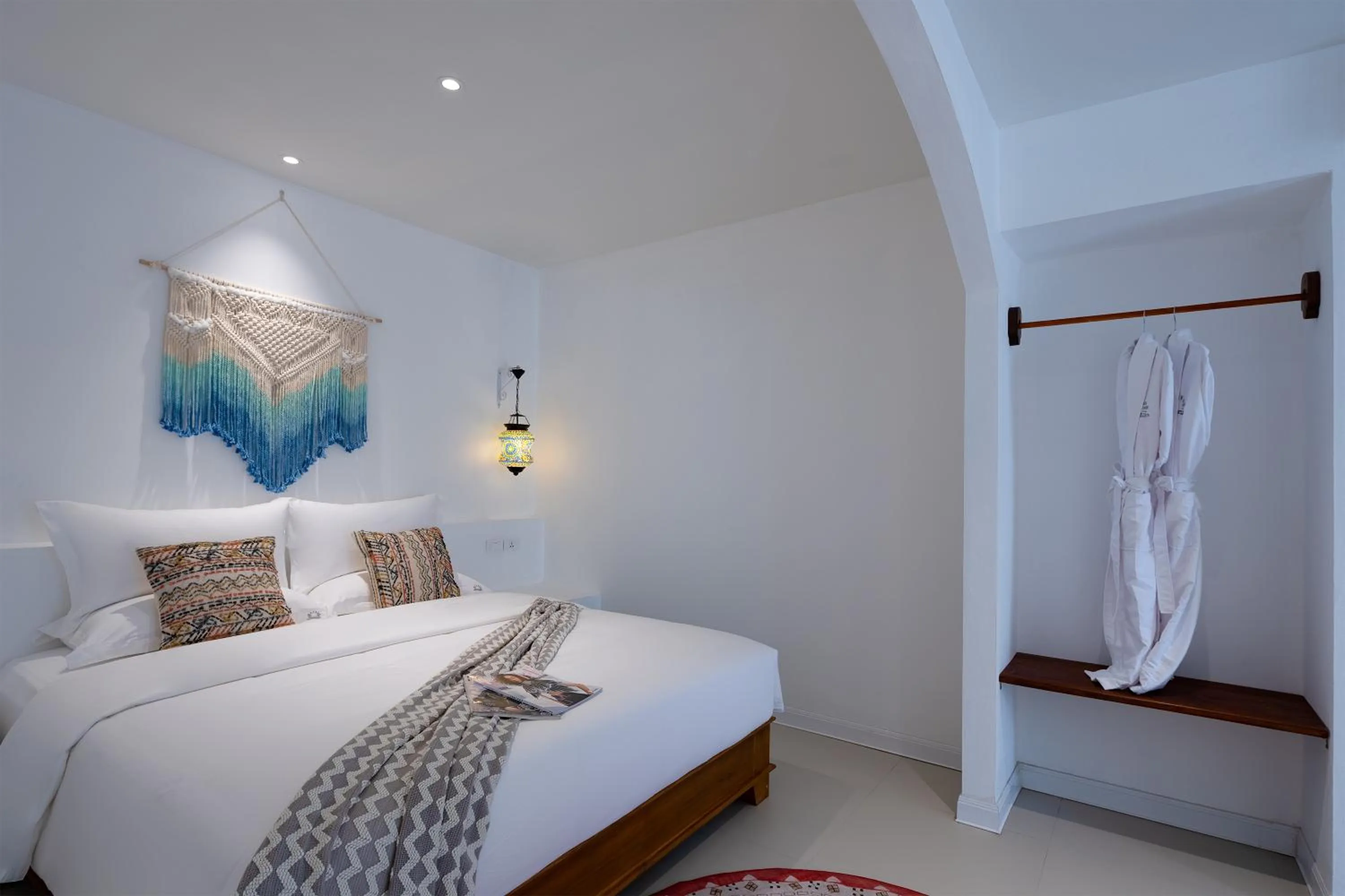 Bed in 花语岸·度假酒店(H·Flora Hotel)