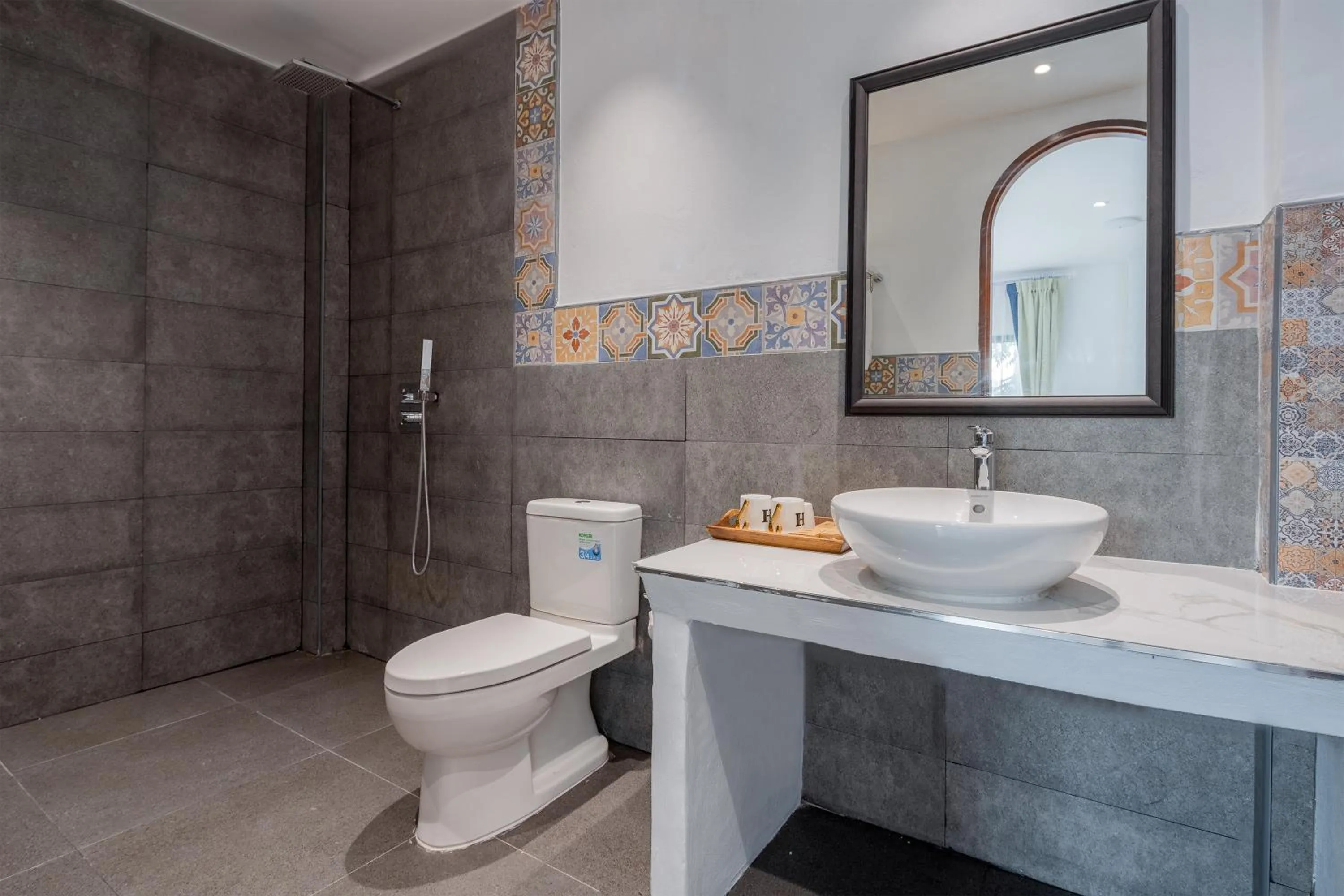 Toilet in 花语岸·度假酒店(H·Flora Hotel)