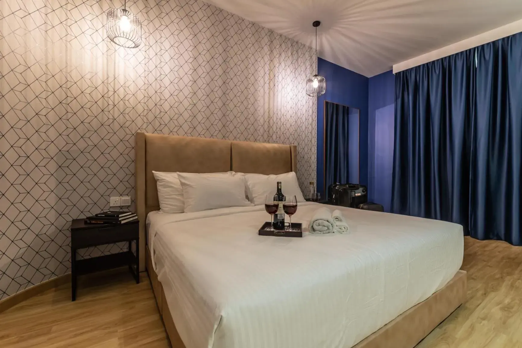 Bed in Bluewaters Staycate Bed in Bluewaters Staycate