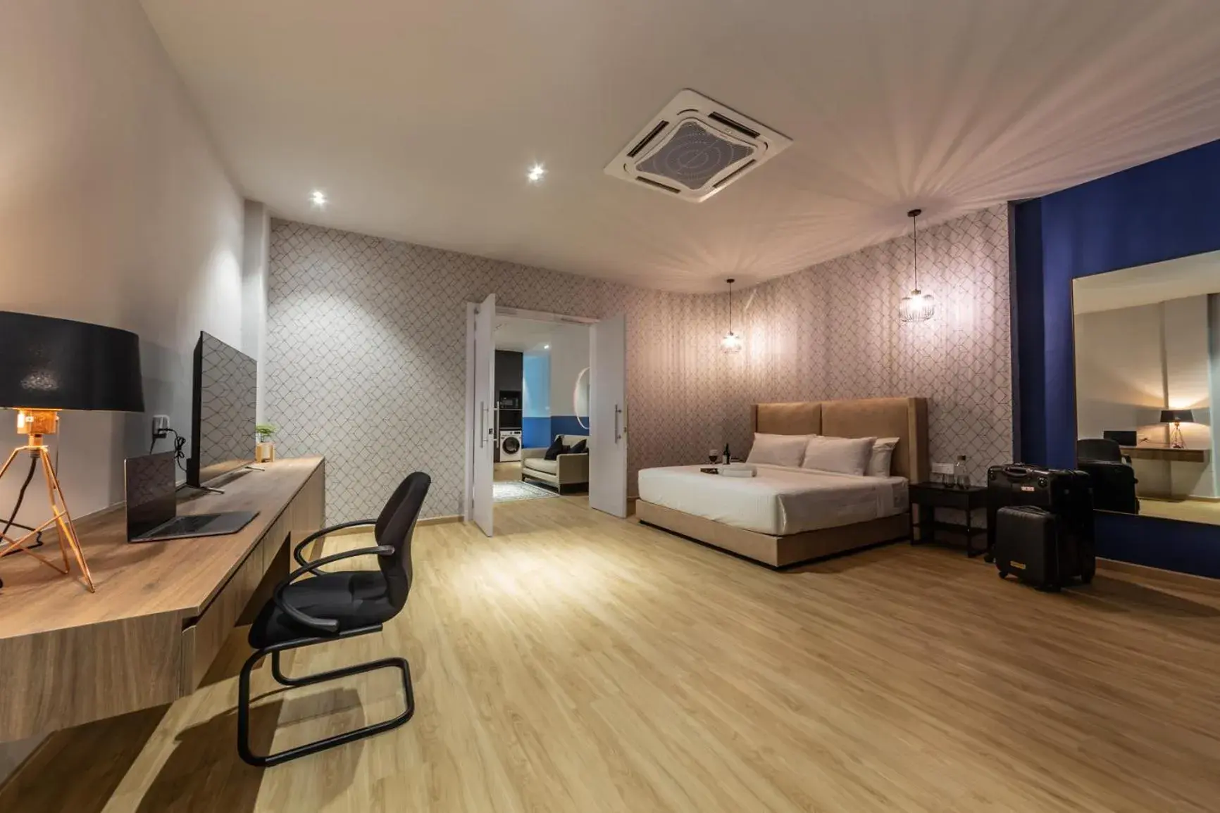 Bed in Bluewaters Staycate Bed in Bluewaters Staycate