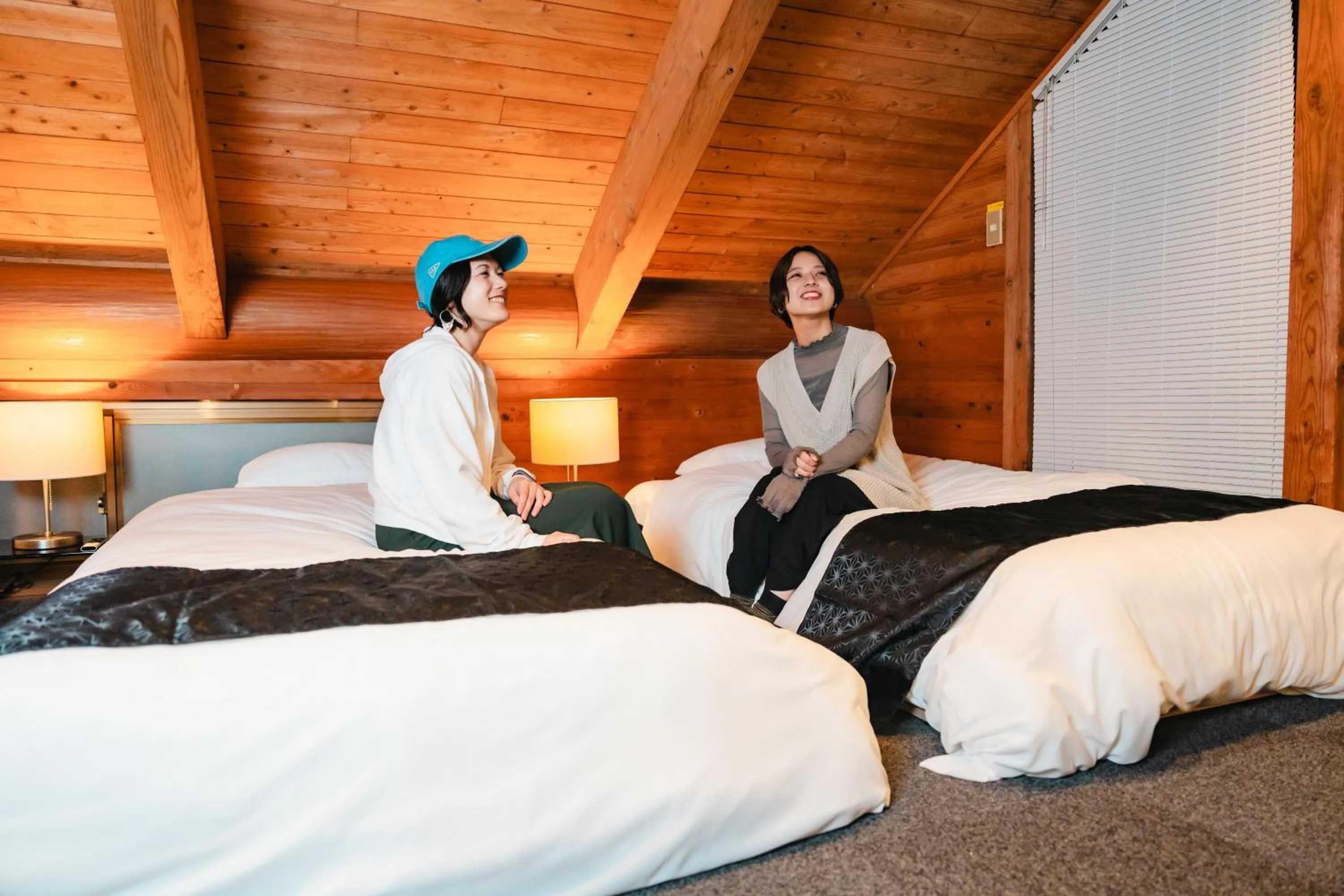 Bed in Kurokawa Mori No Kiki