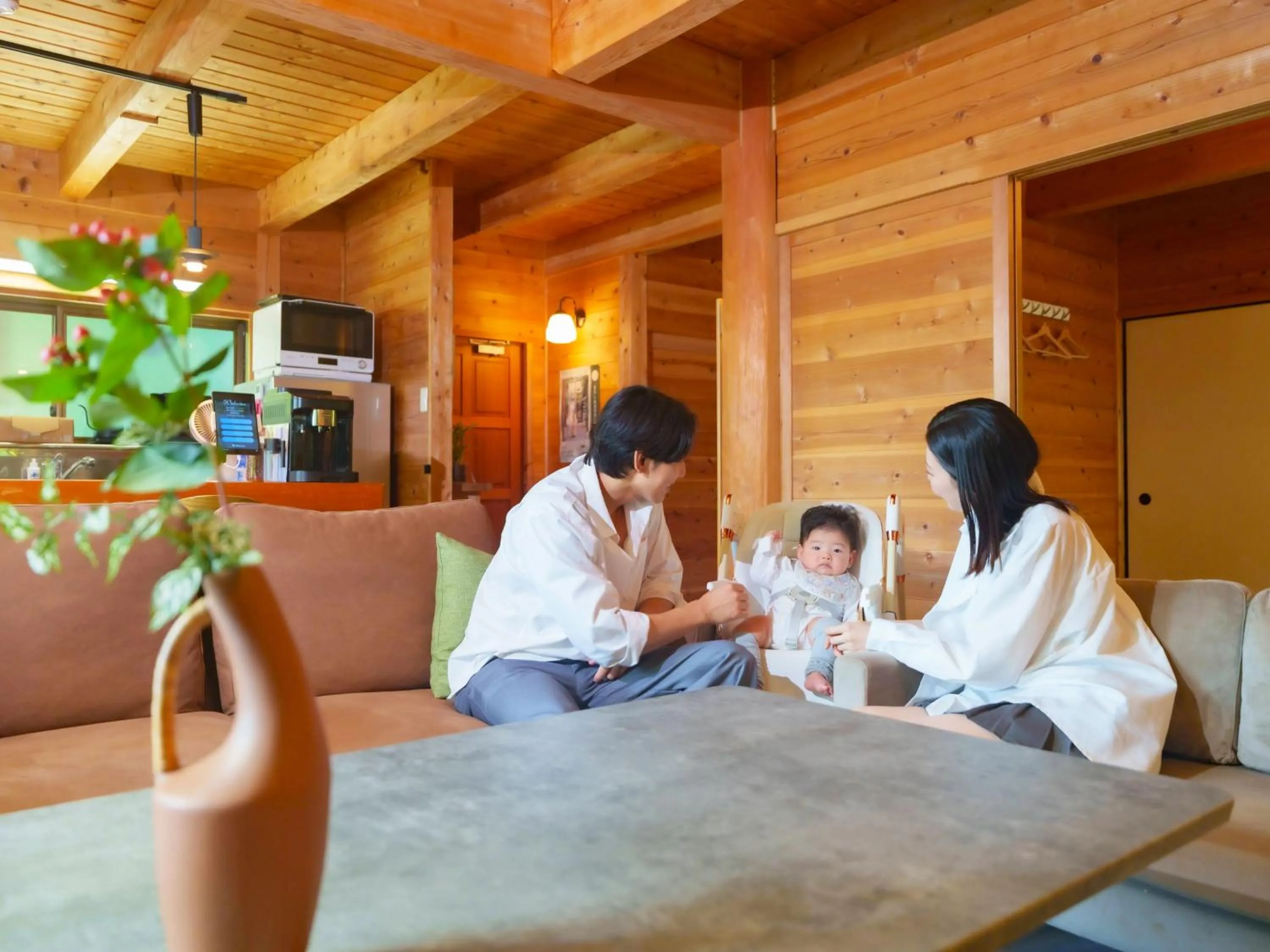 Living room in Kurokawa Mori No Kiki