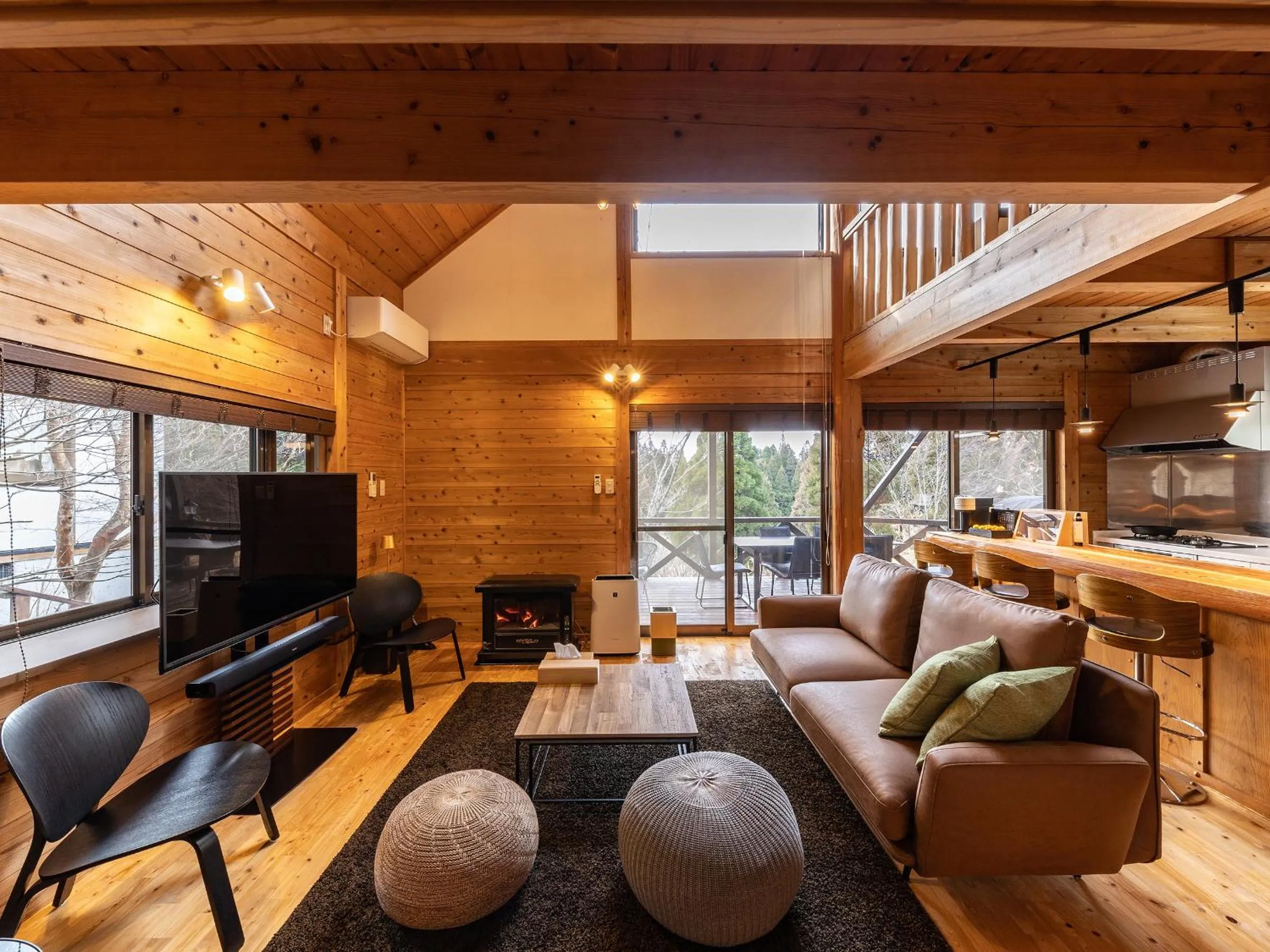 Living room in Kurokawa Mori No Kiki