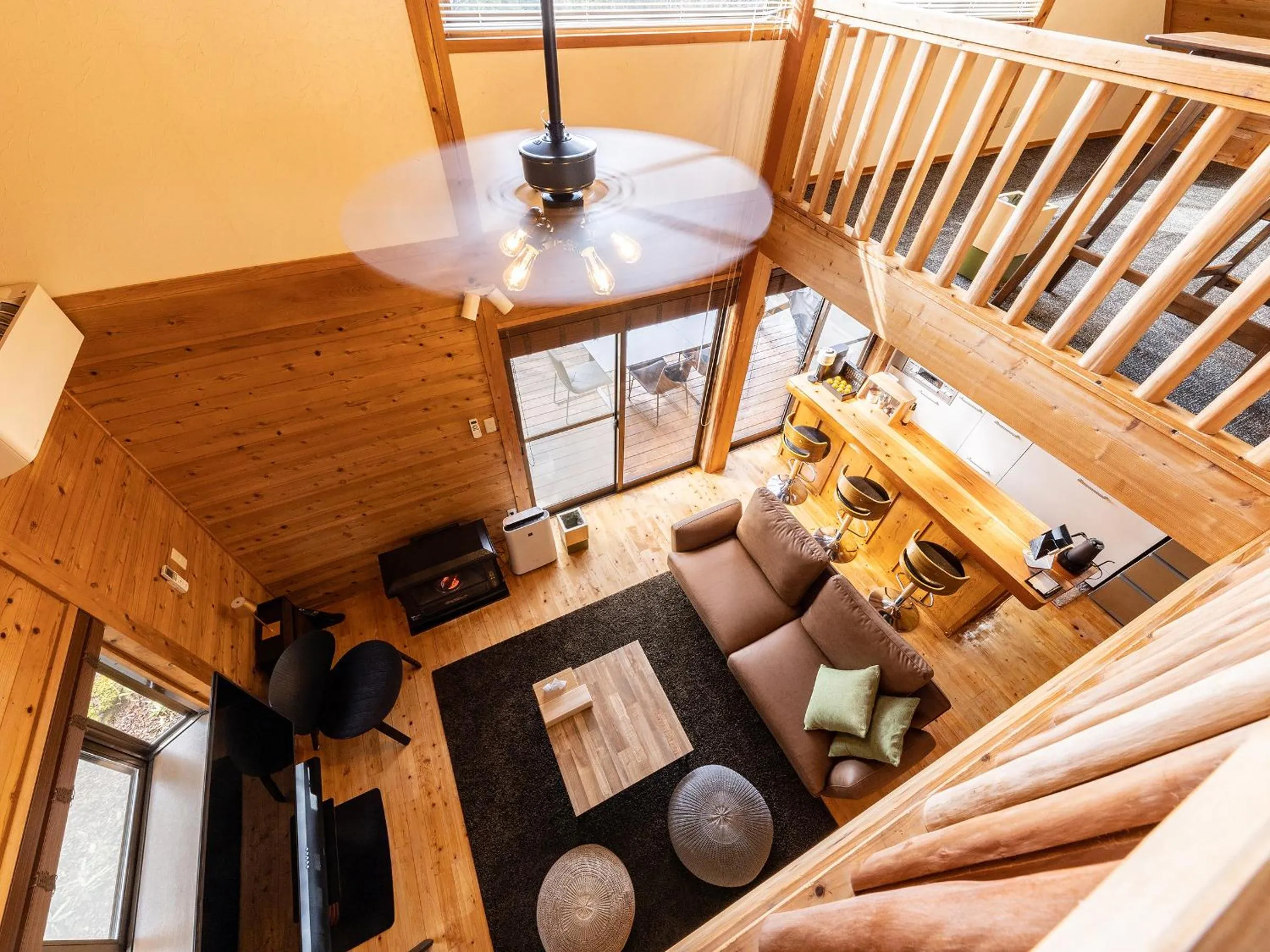 Living room in Kurokawa Mori No Kiki