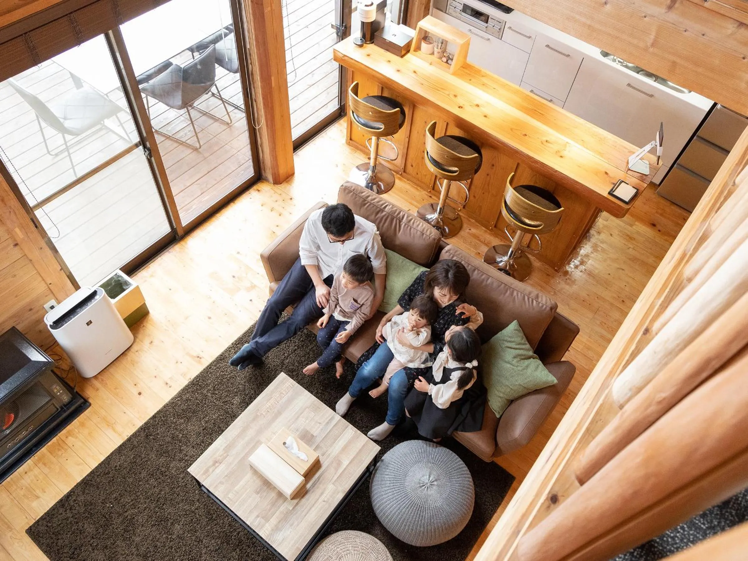 Living room in Kurokawa Mori No Kiki