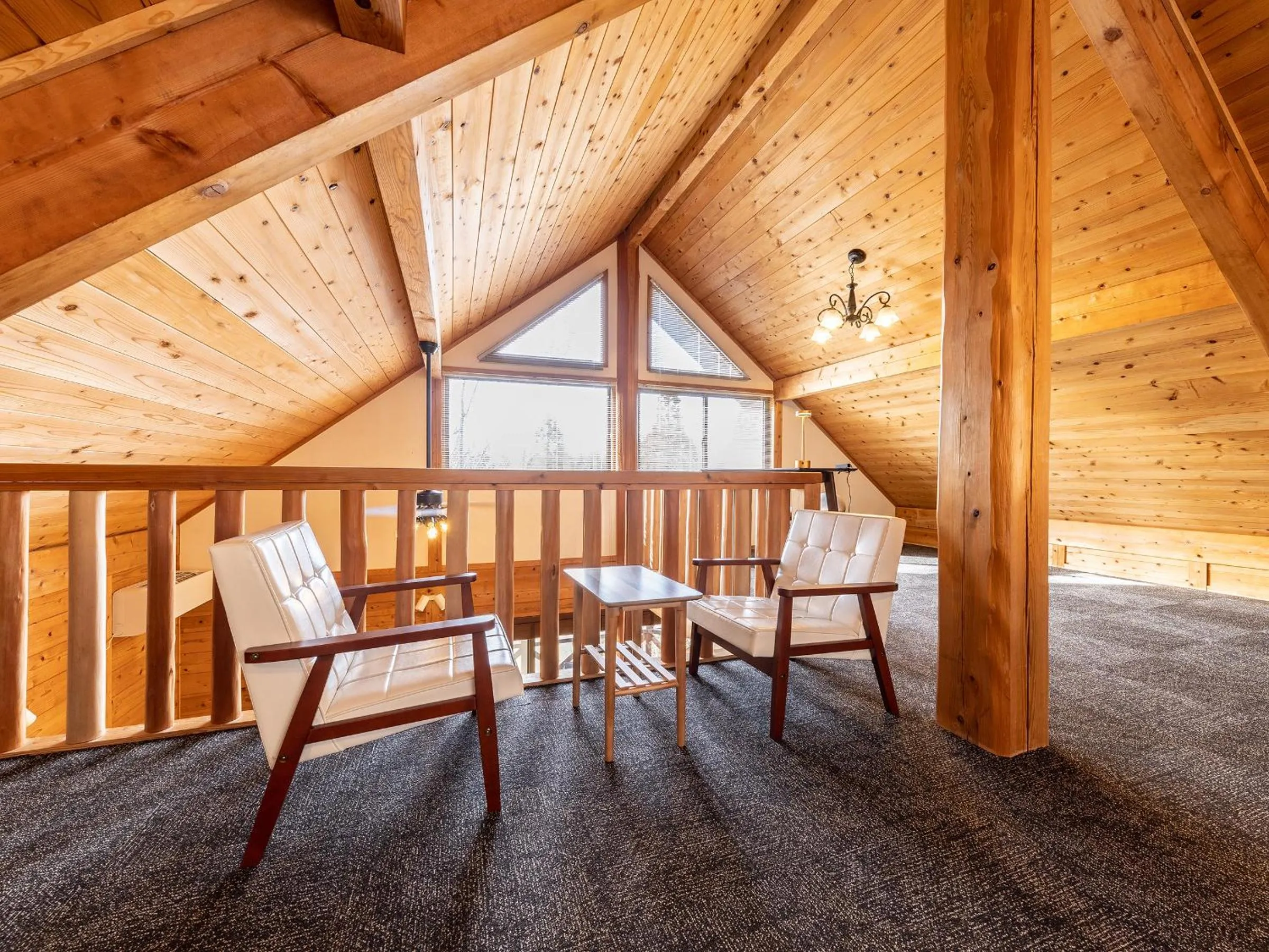 Seating area in Kurokawa Mori No Kiki
