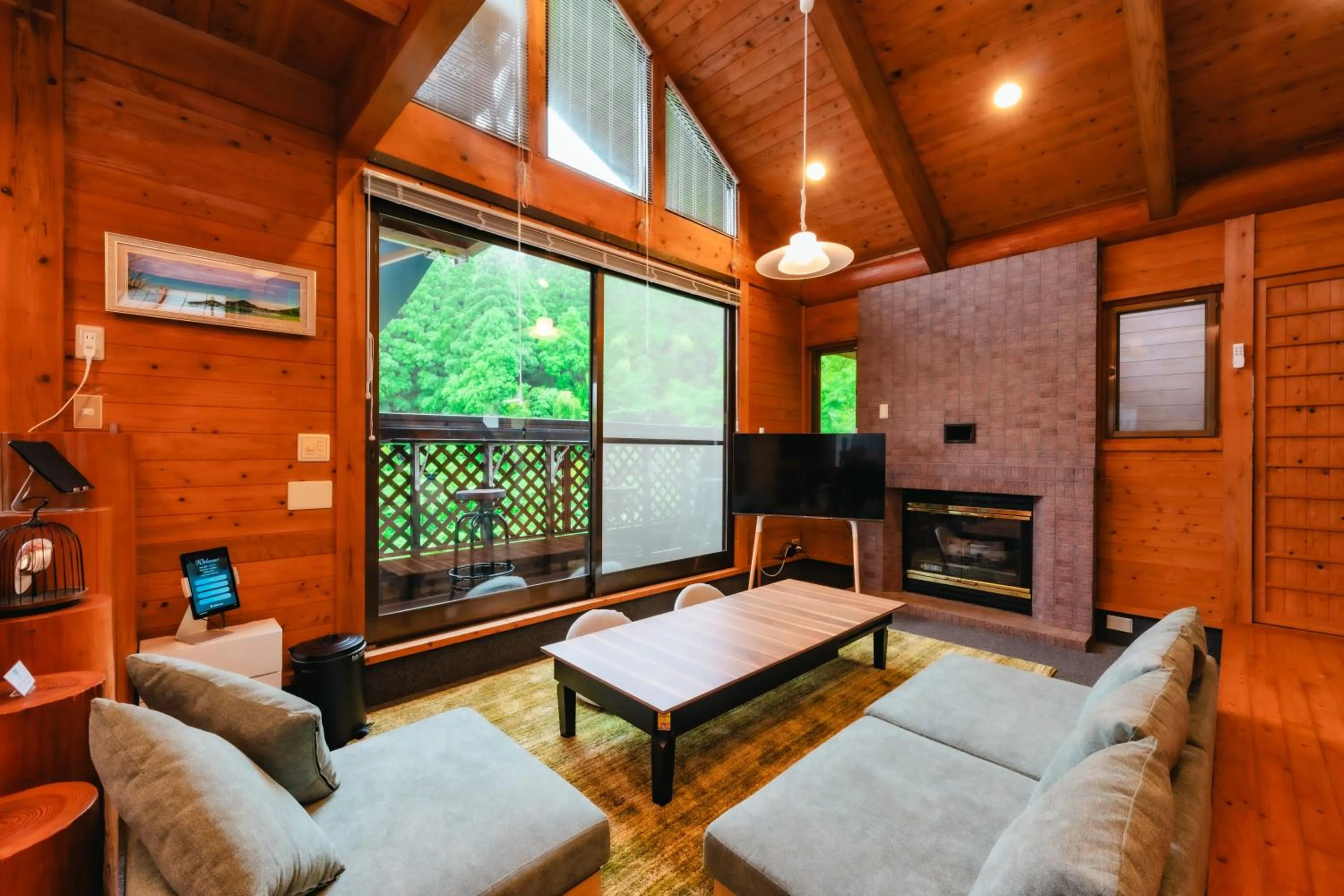 Living room in Kurokawa Mori No Kiki