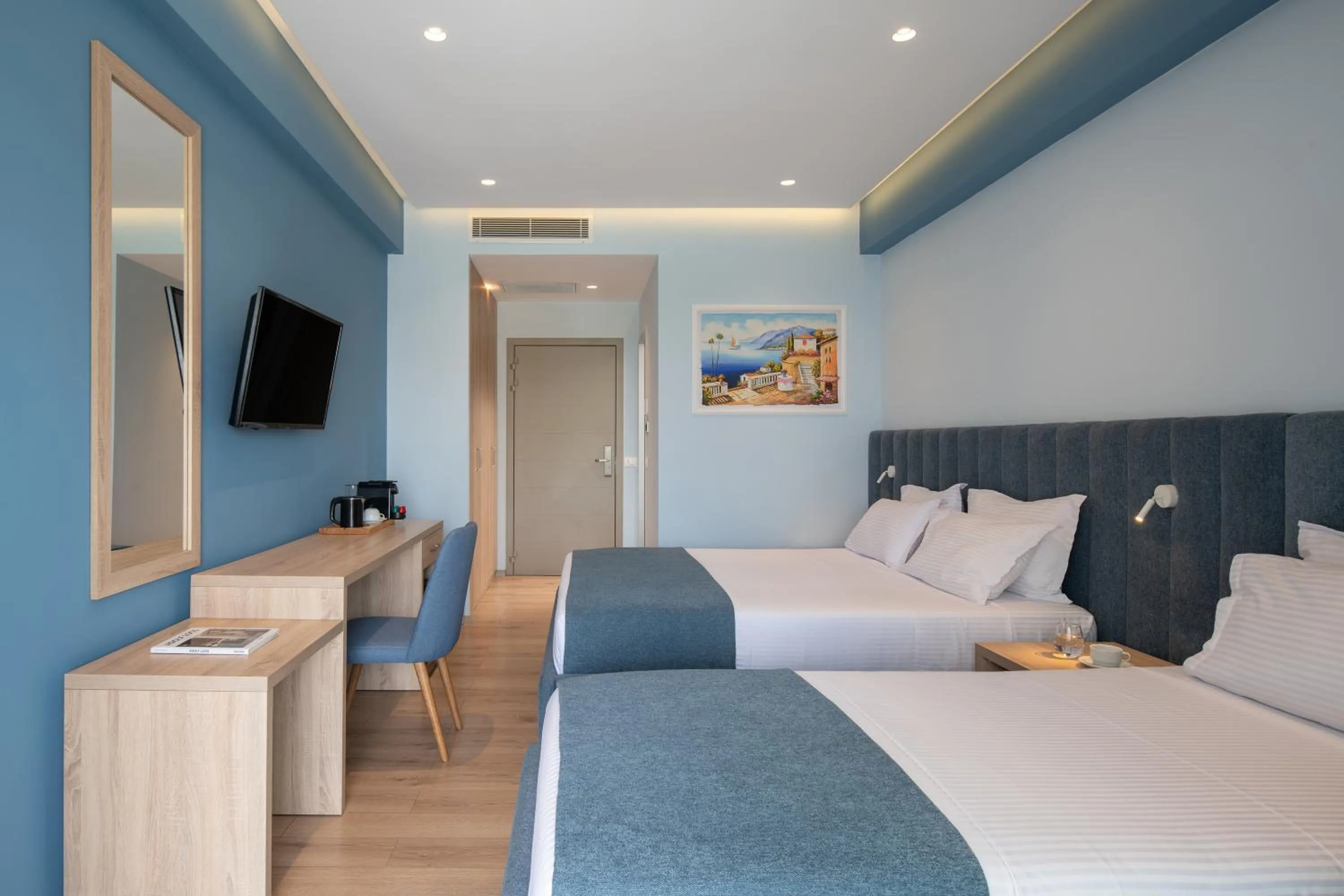 Bedroom, Bed in Sea Coast Resort Halkidiki