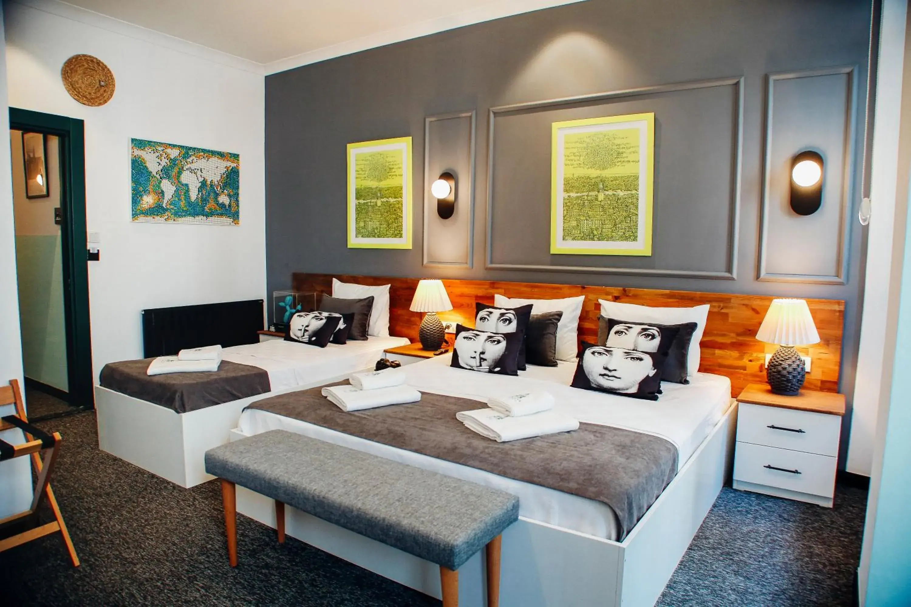 Bed in Istiklal Street Taksim House Yamalya Hotel Bed in Istiklal Street Taksim House Yamalya Hotel