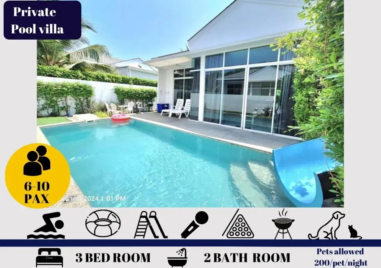 Beachtown Cha-Am Private Poolvilla from beach 2km Beachtown Cha-Am Private Poolvilla from beach 2km