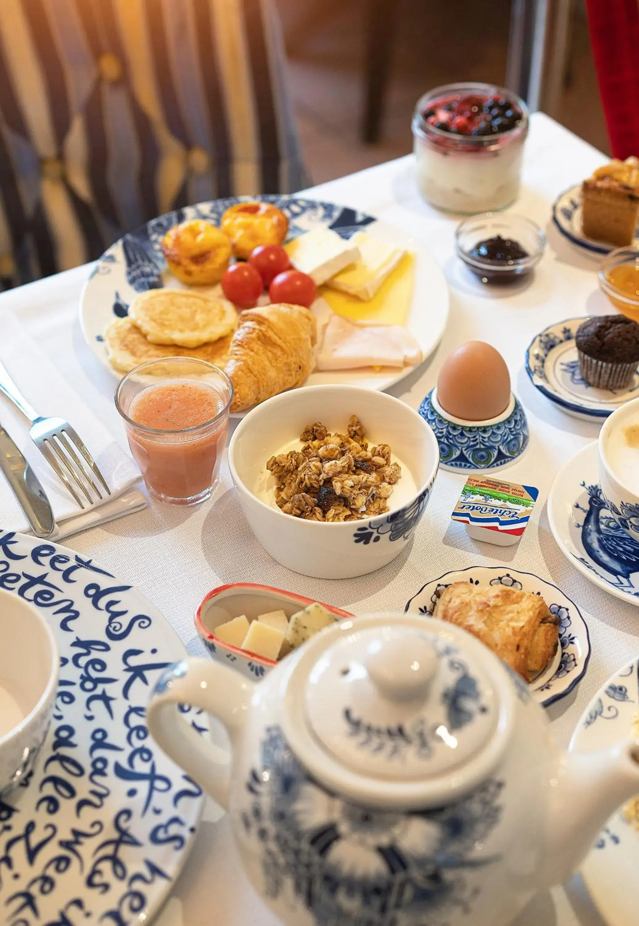 Breakfast in Hotel Johannes Vermeer Delft Breakfast in Hotel Johannes Vermeer Delft
