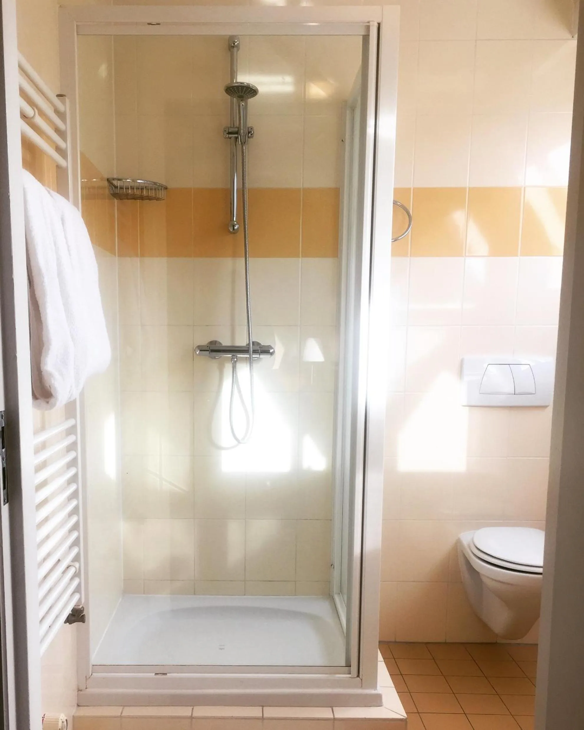 Shower in Hotel Johannes Vermeer Delft