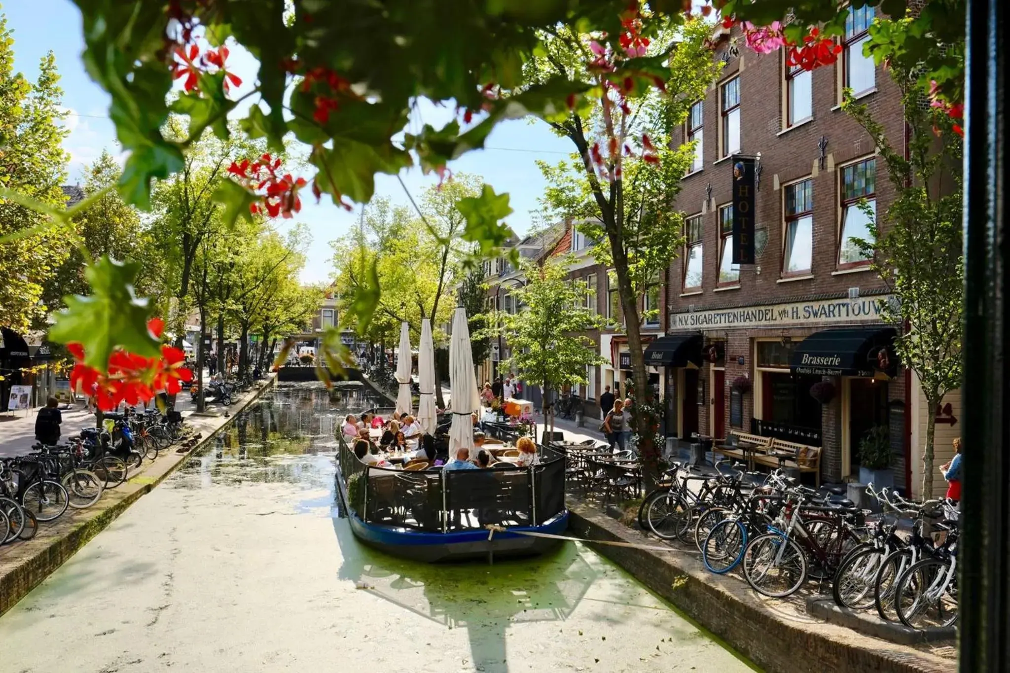 City view in Hotel Johannes Vermeer Delft City view in Hotel Johannes Vermeer Delft