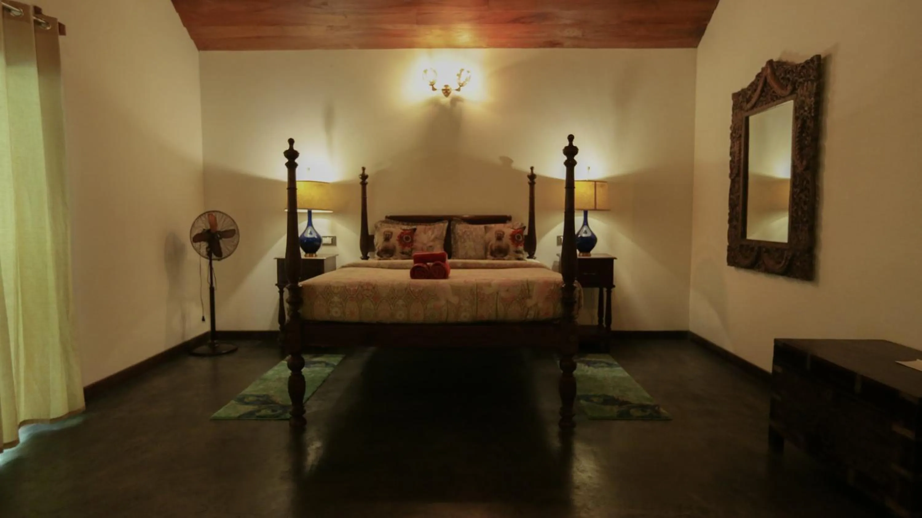 Bed in Aramb Boutique Resort