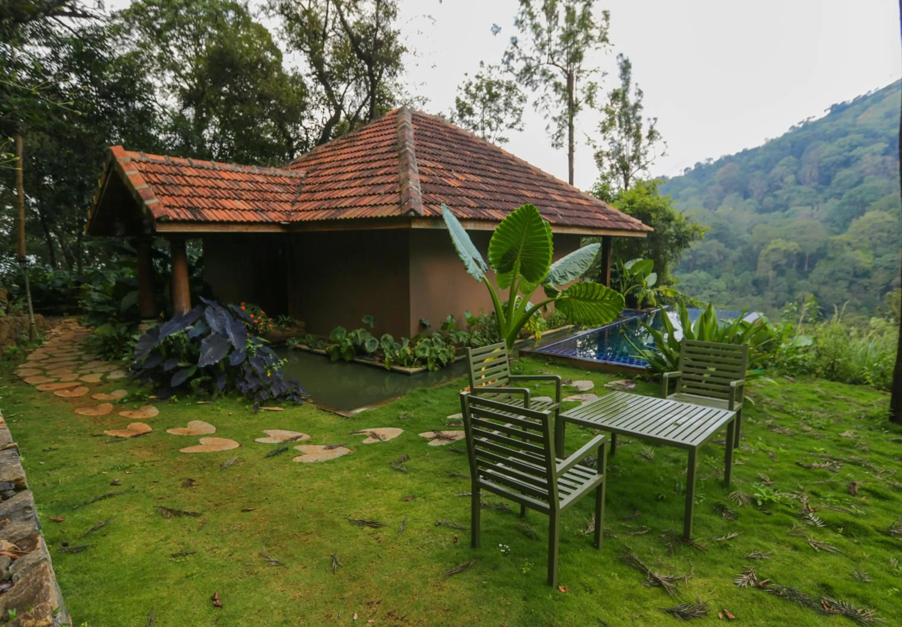 Garden view in Aramb Boutique Resort