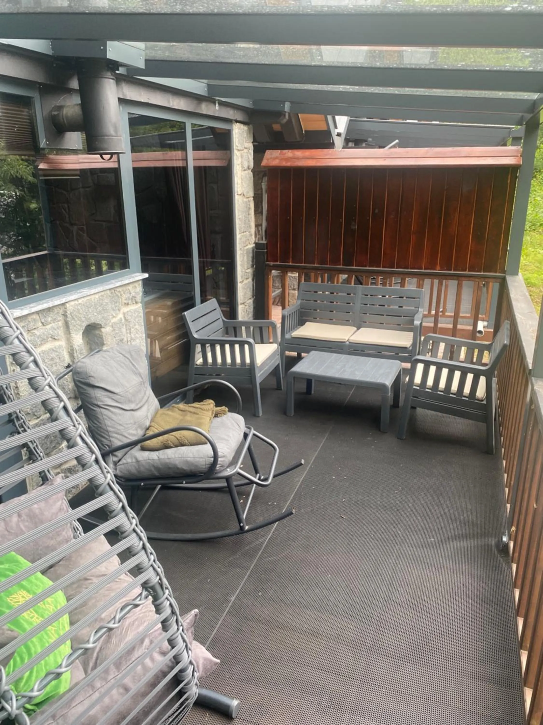 Balcony/Terrace in AYDER VANAK STONE SUİTES