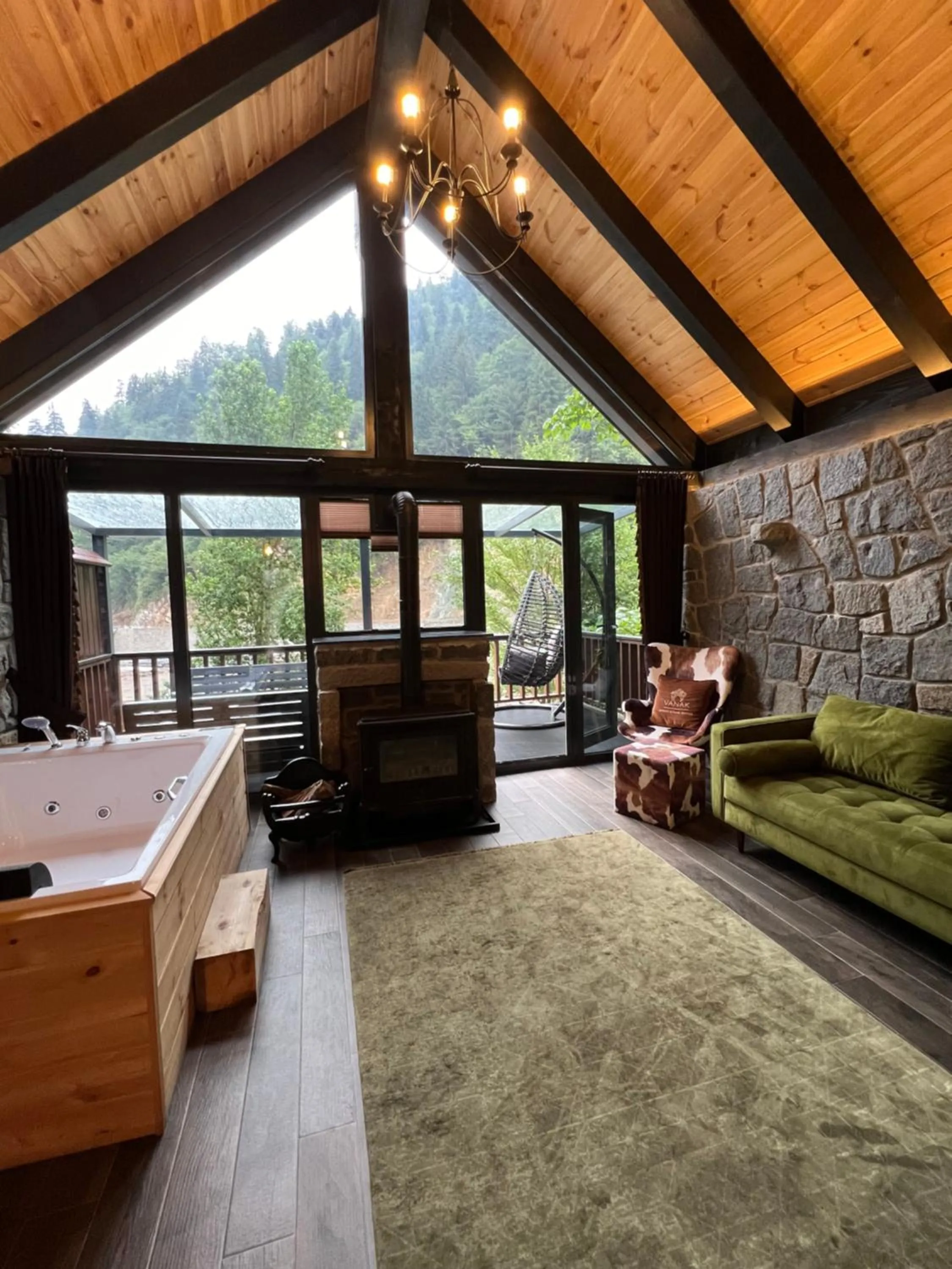 Bed in AYDER VANAK STONE SUİTES