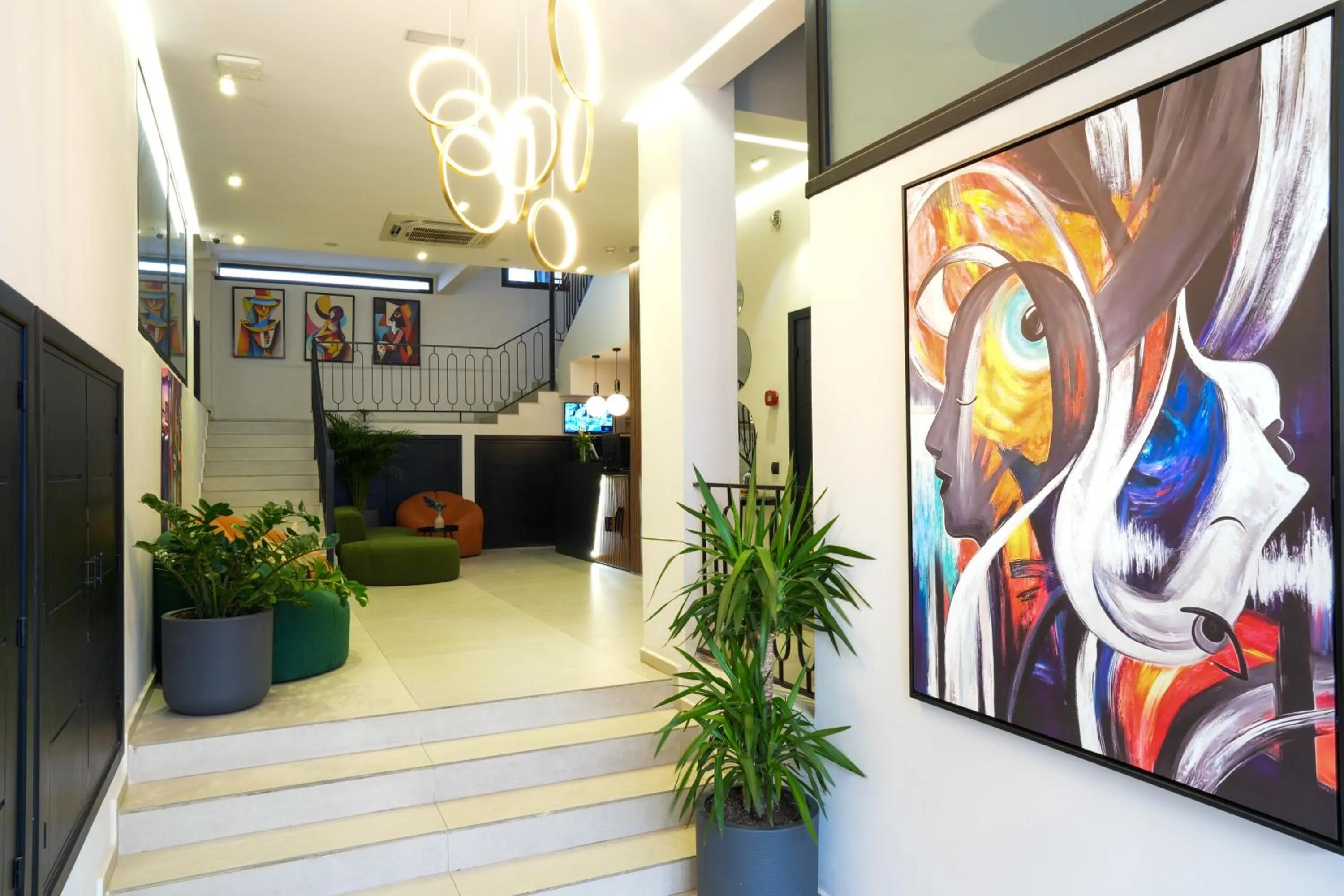 Lobby or reception in Le M Hôtel