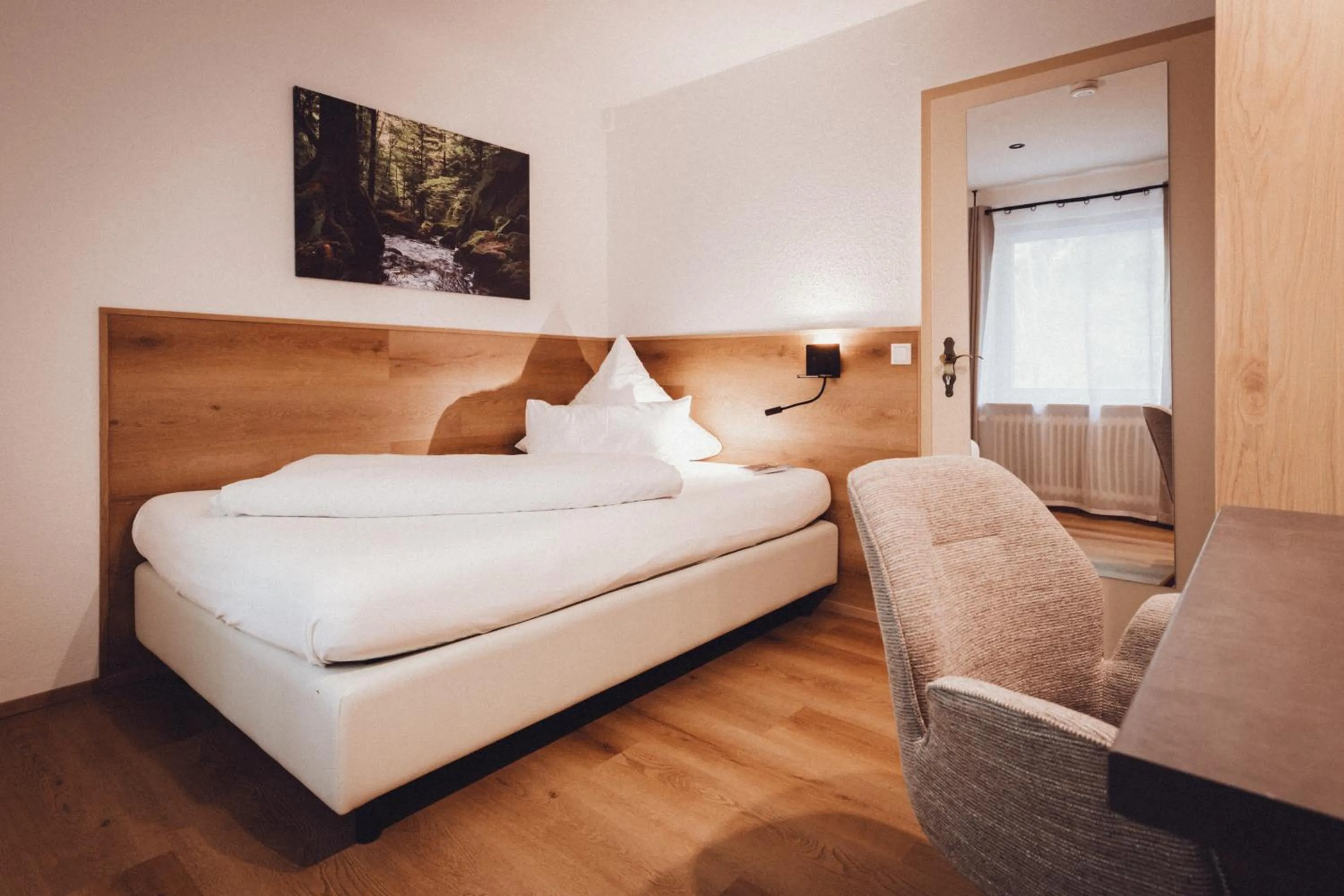 Bed in Wellnesshotel Sonnenhalde Tonbach