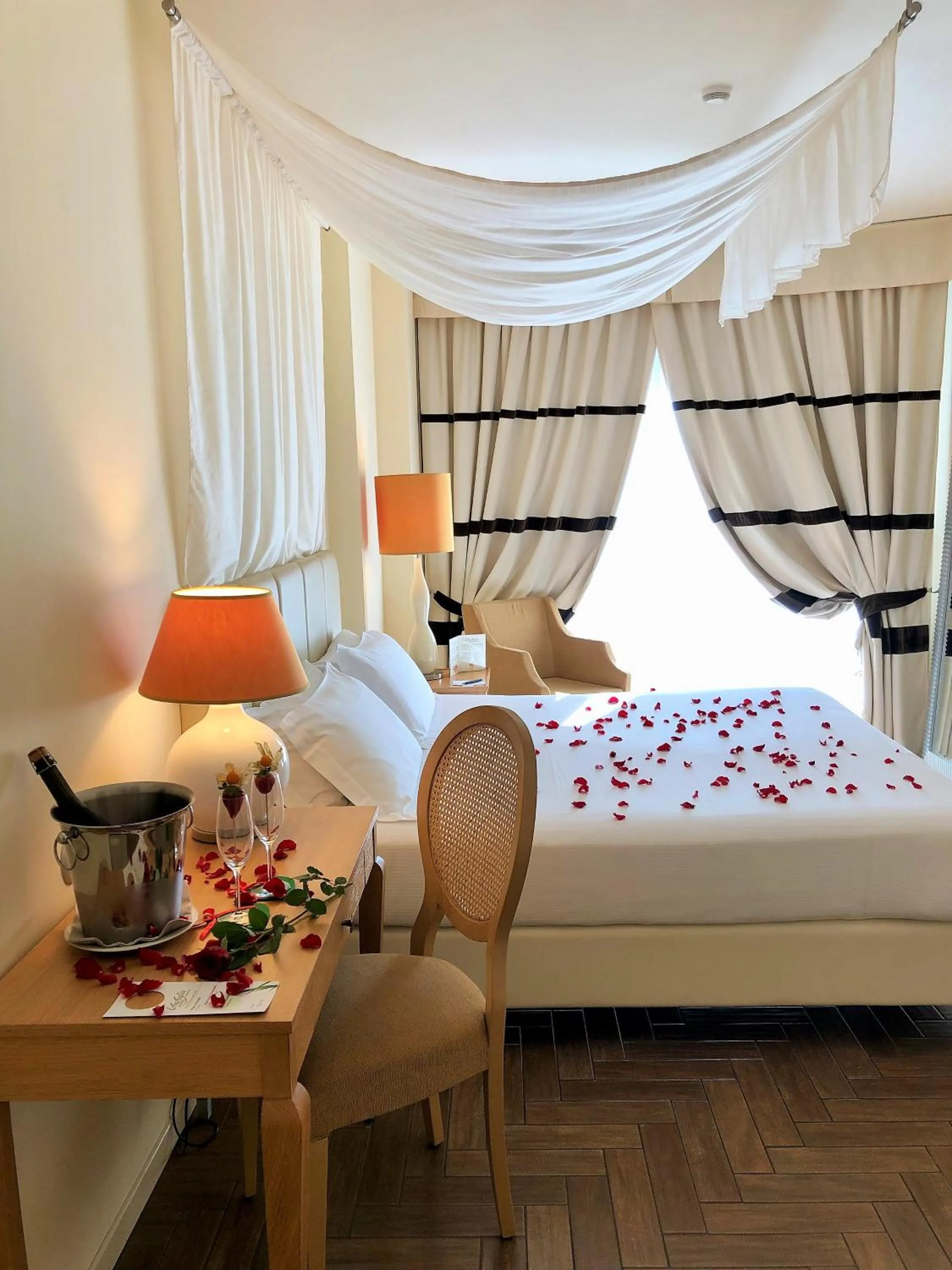 Bed in Erbavoglio Hotel