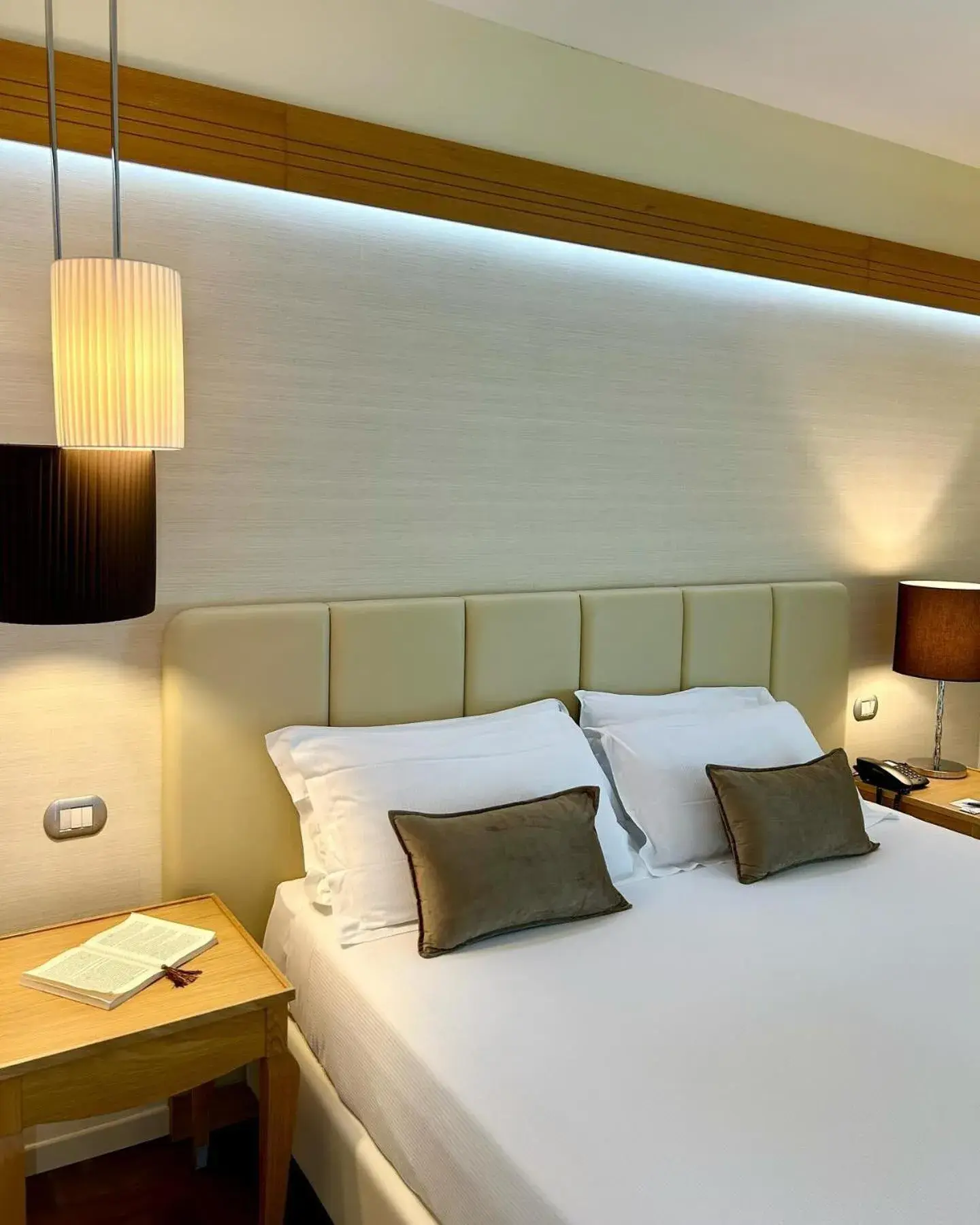 Bed in Erbavoglio Hotel Bed in Erbavoglio Hotel