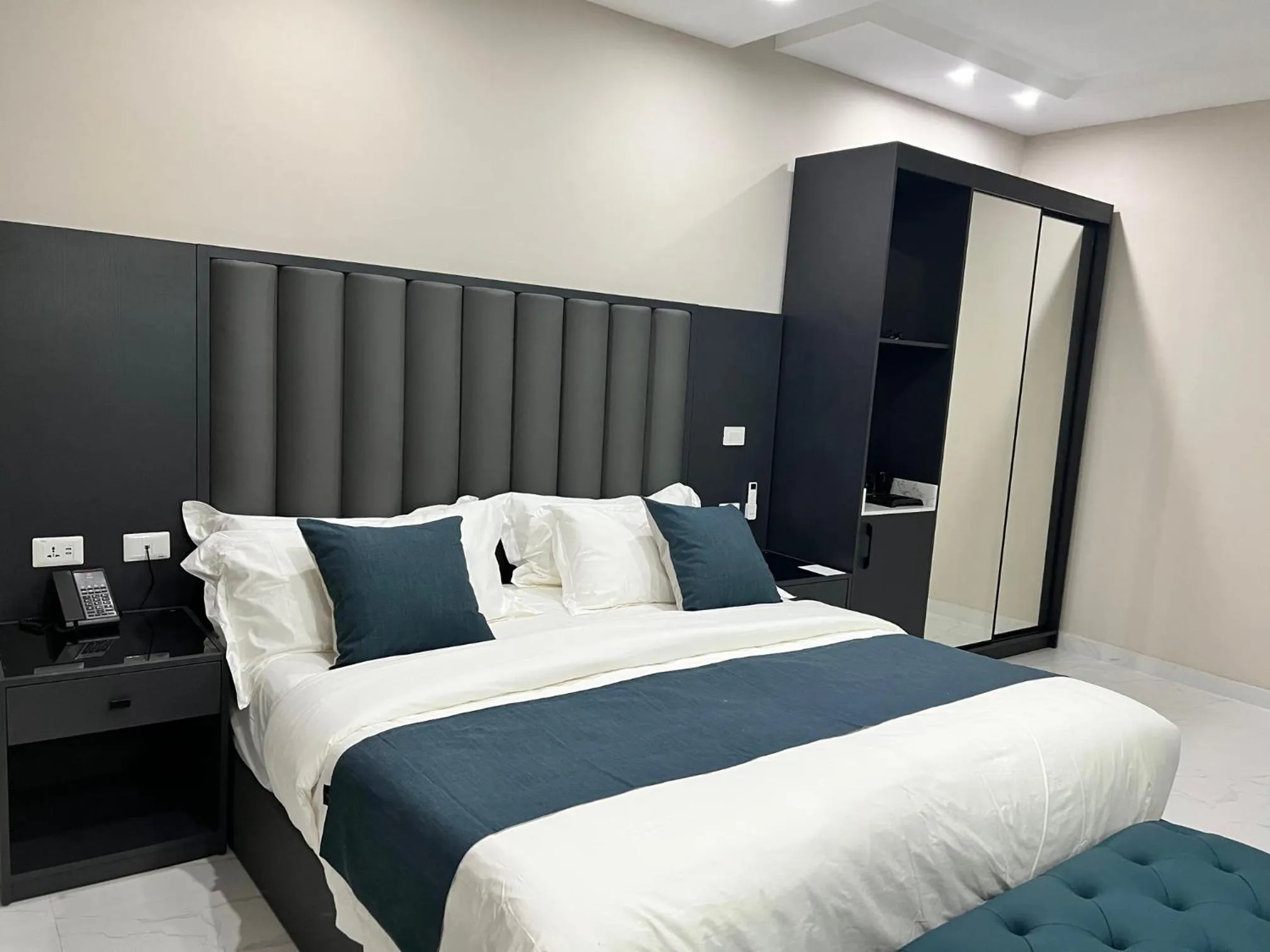 Bed in Lifestyle Luxury Hotel and Residence