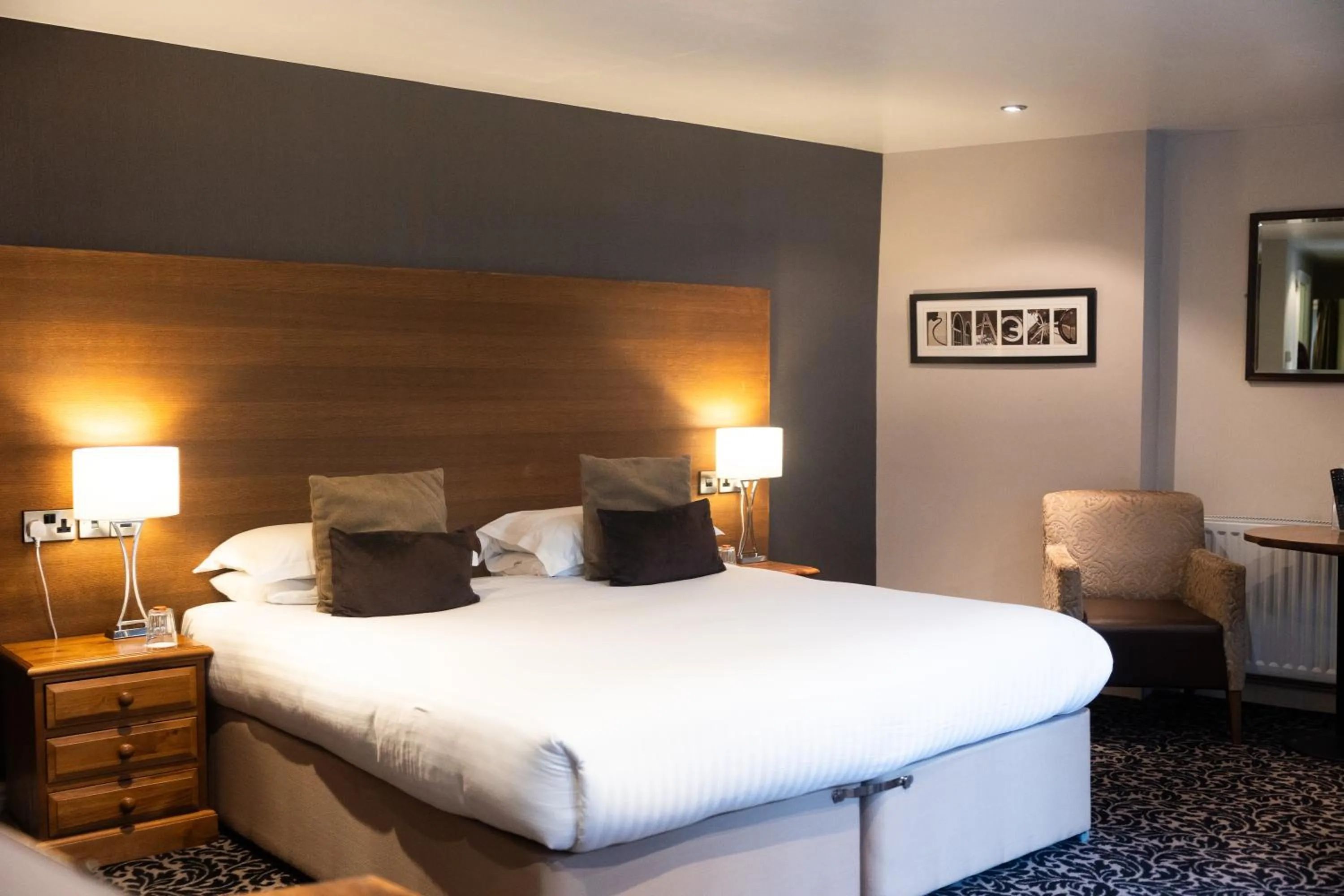 Bed in Allerdale Court Hotel