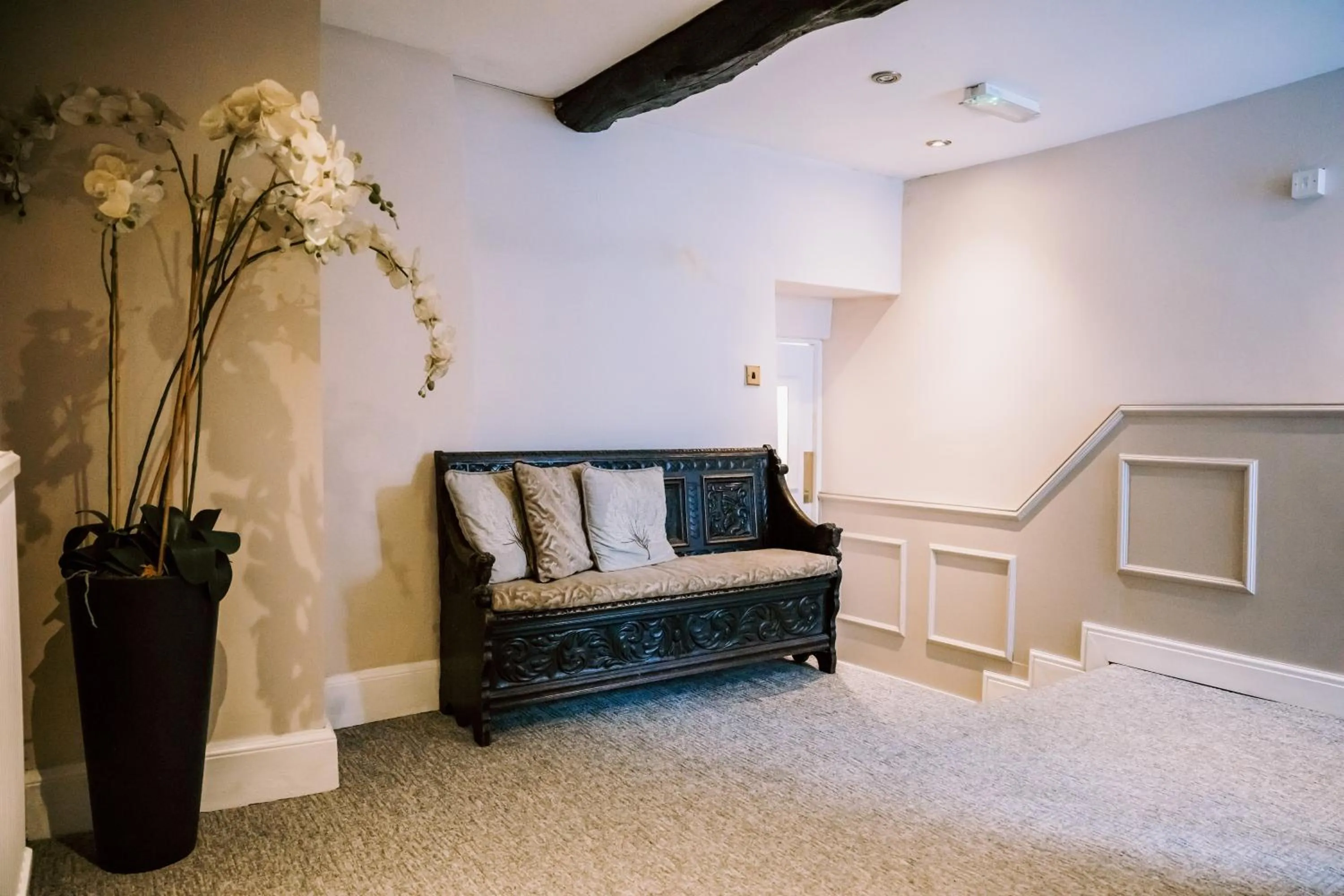 Seating area in Allerdale Court Hotel