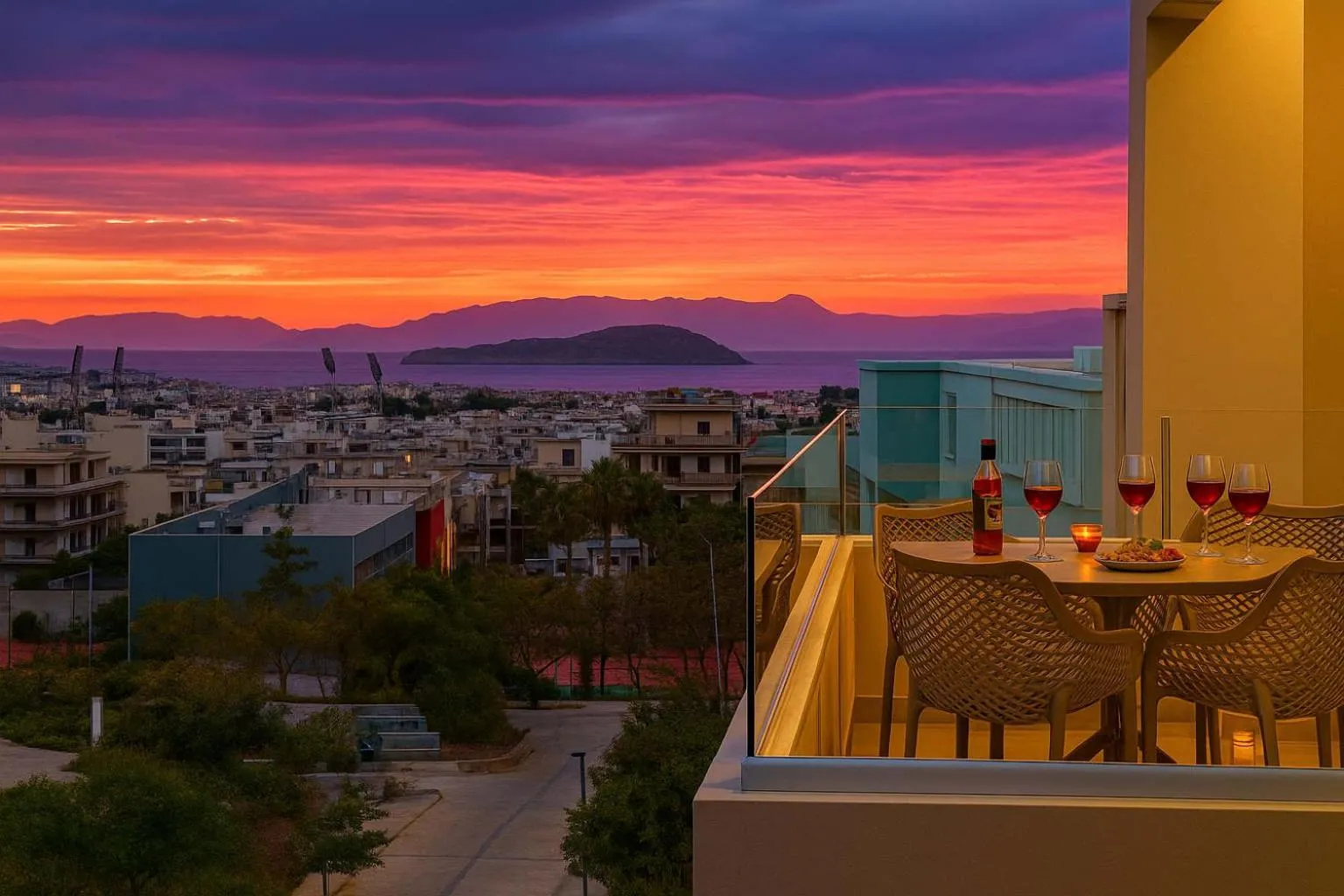 A Heaven View Park Hideaway - Chania Nest