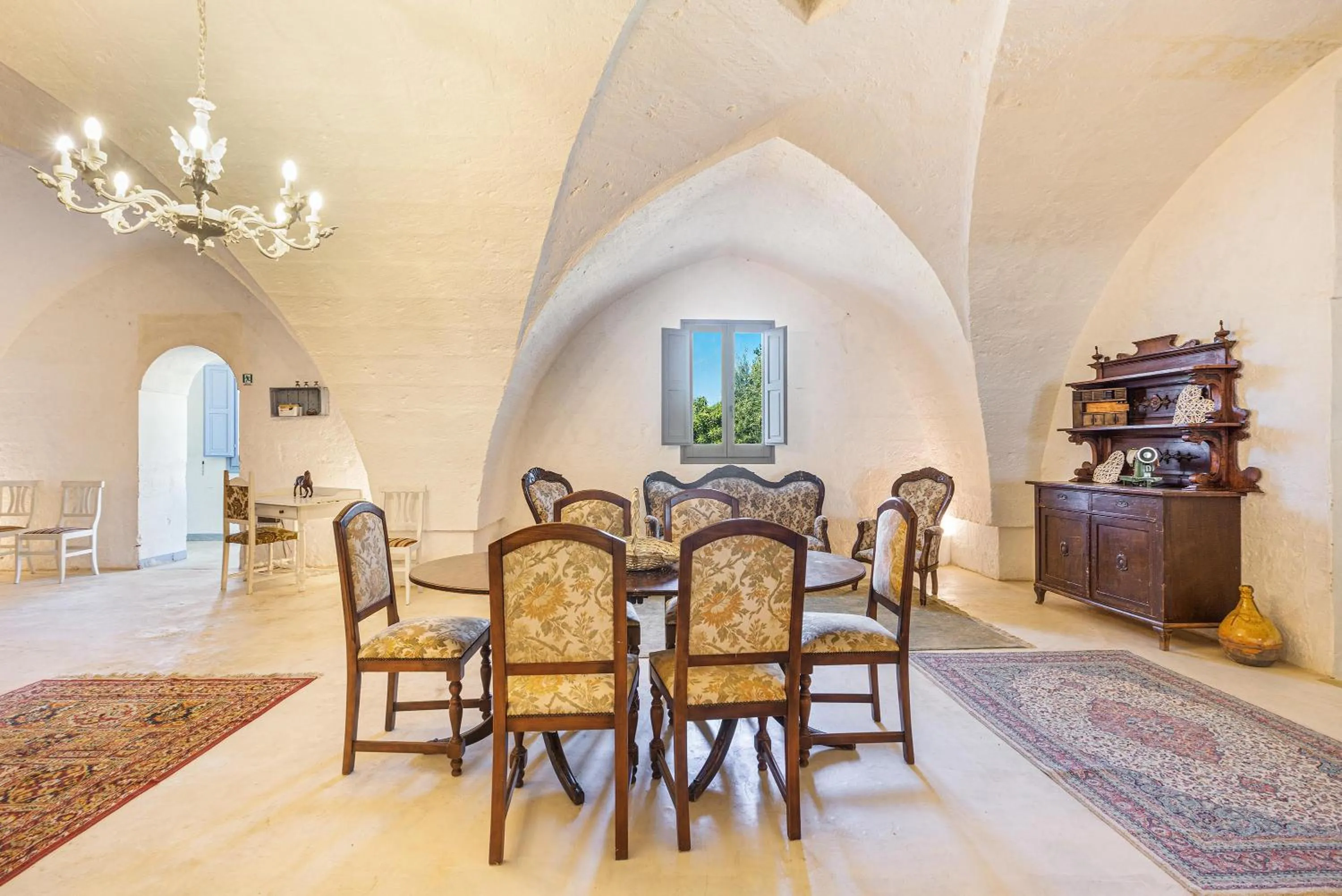 Living room in Masseria Pepe
