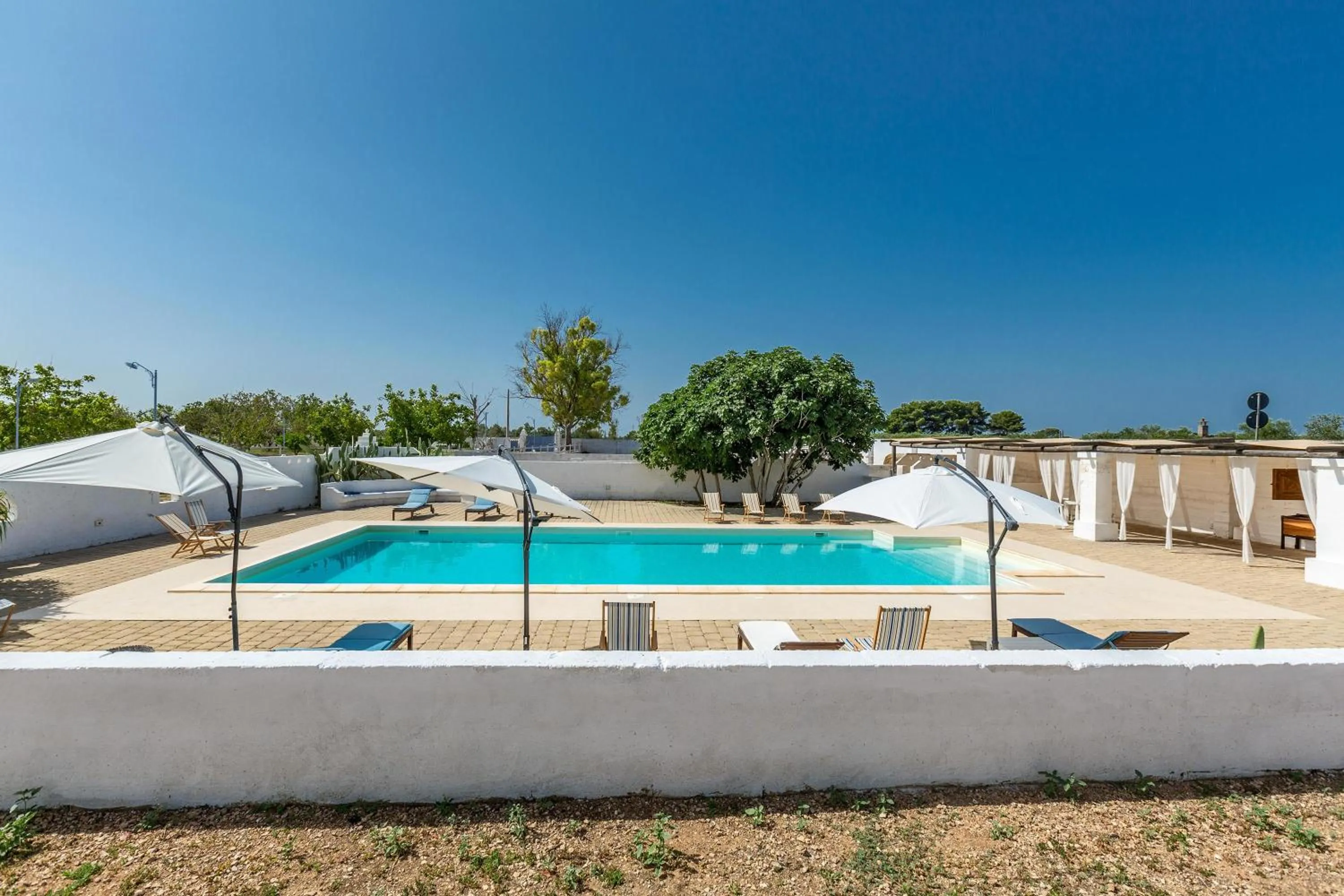 Swimming pool in Masseria Pepe