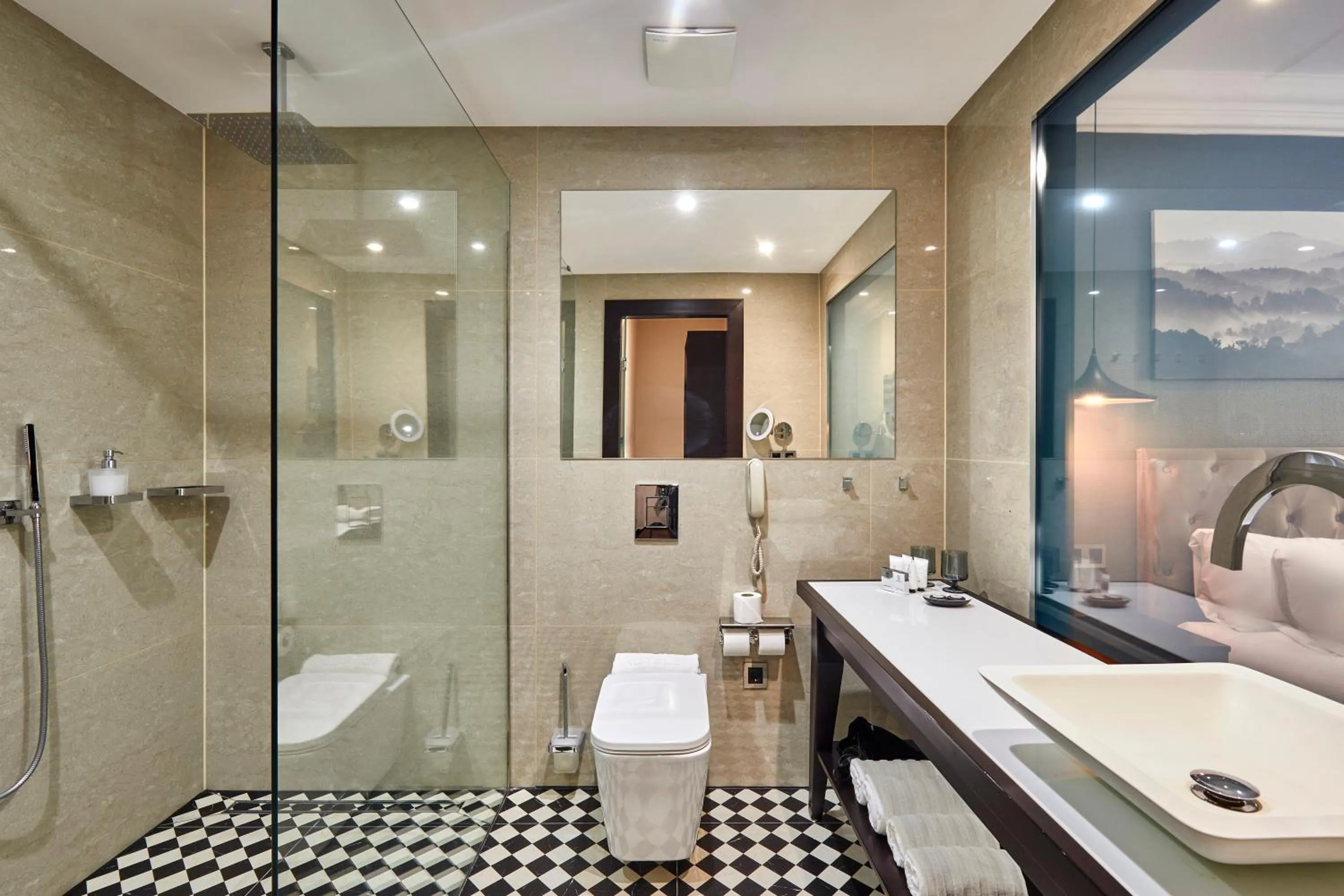 Bathroom in Hotel Cortes Rambla