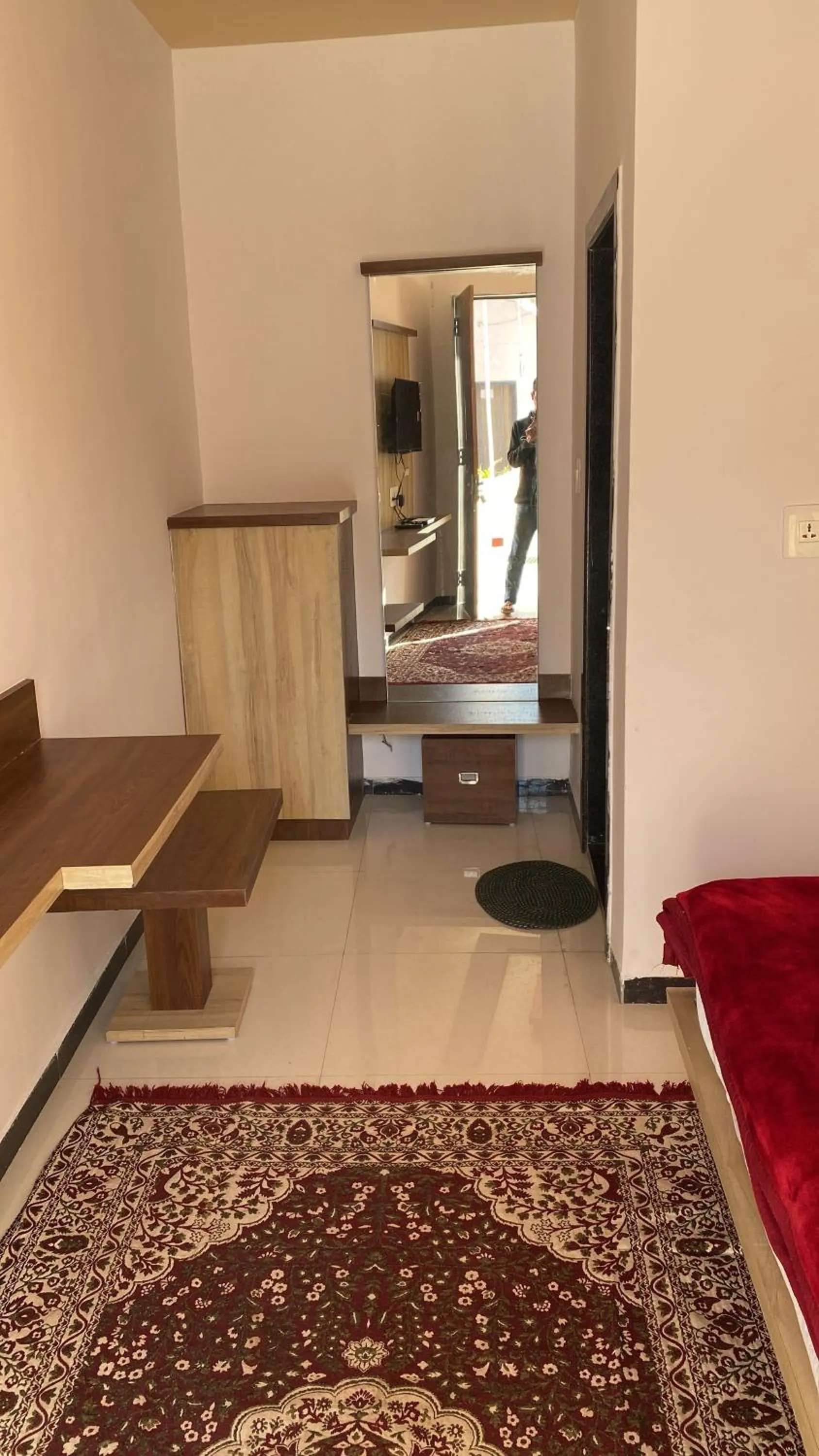 Bedroom, Bed in Jaigarh Palace Kumbhalgarh