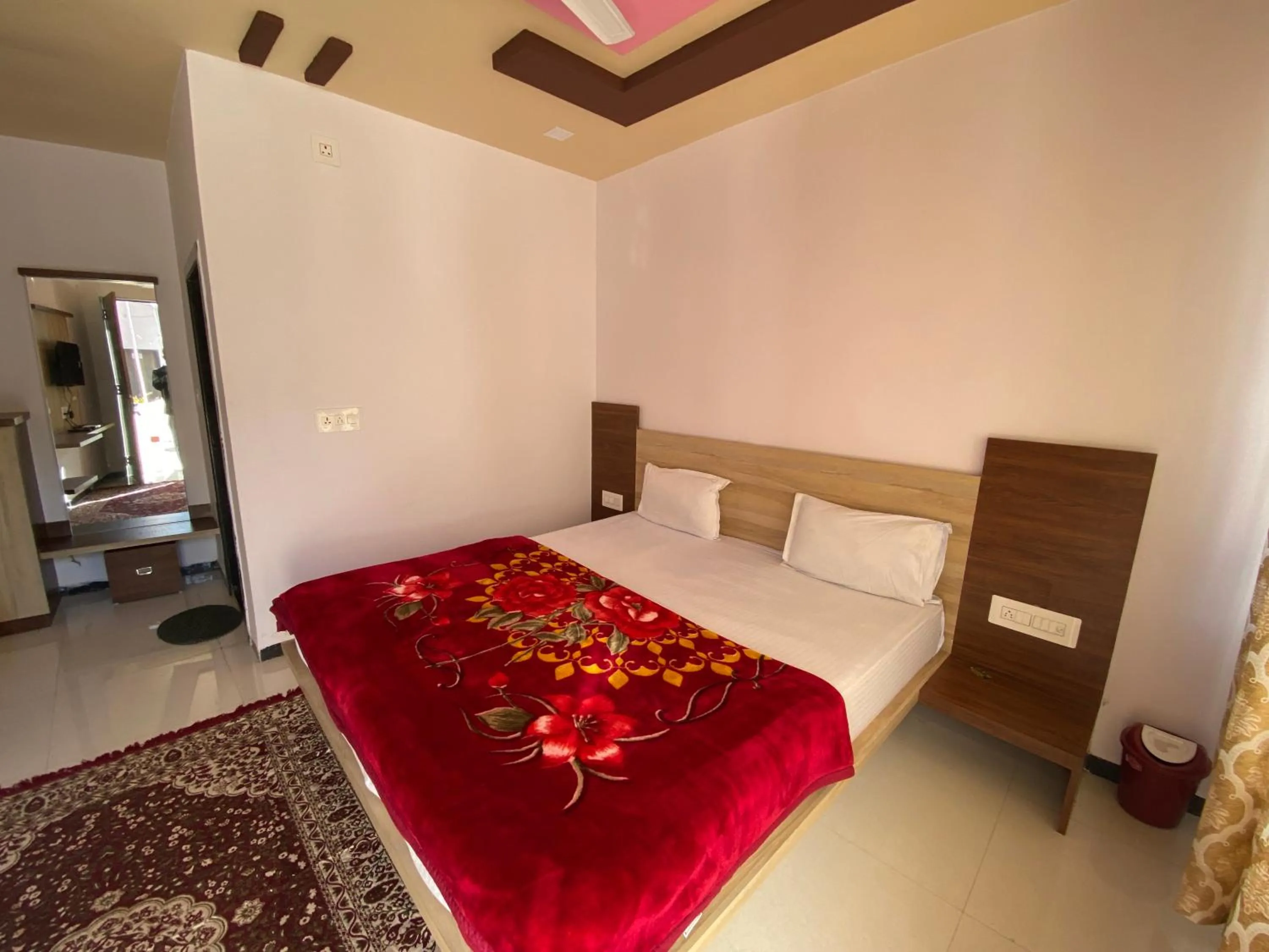 Bed in Jaigarh Palace Kumbhalgarh