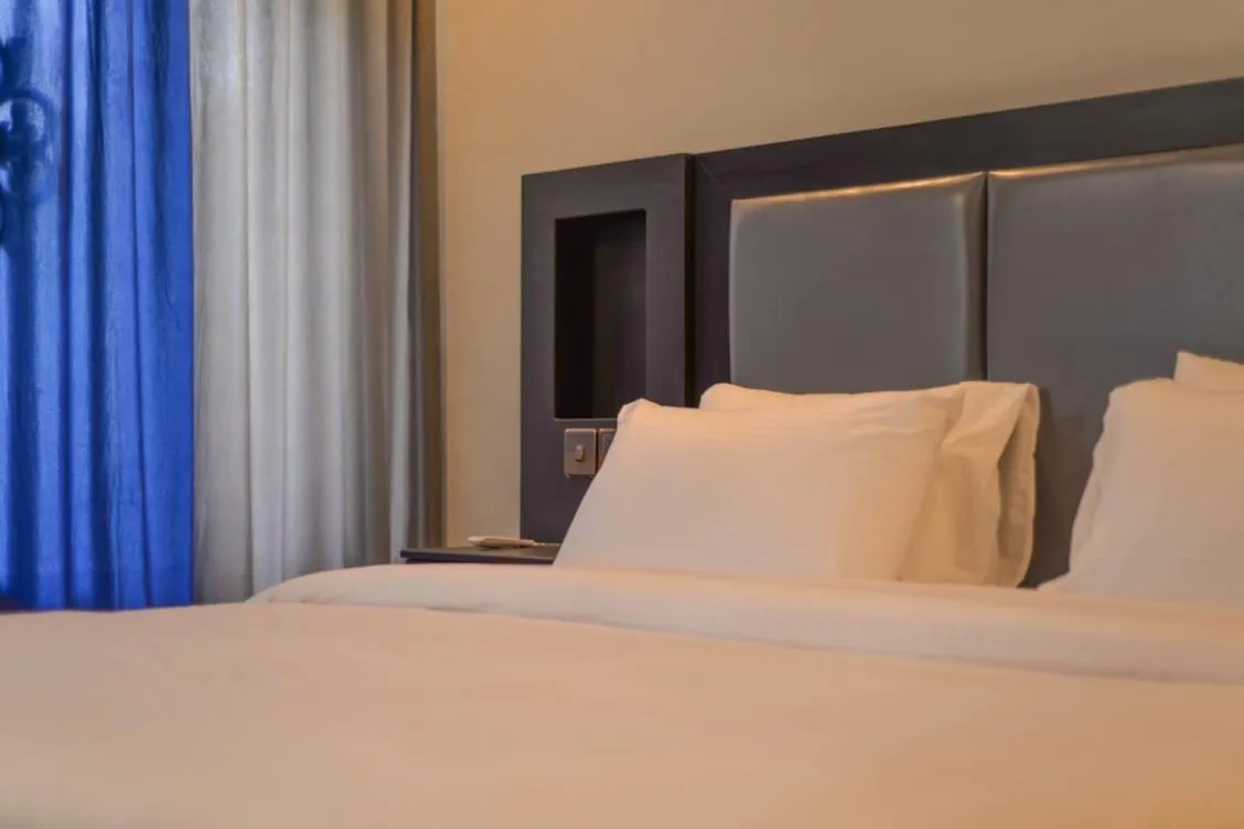 Bed in Kallisto Hotel