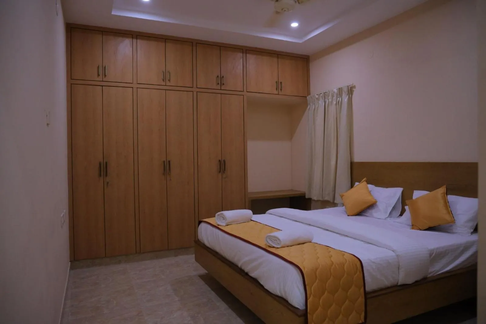 Bed in Padma Homes Stay- Luxury Service Apartment 1BHK & 2BHK & 3BHK
